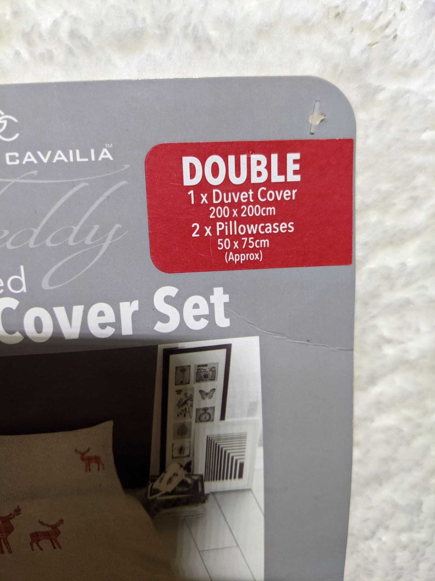 7 x Gaveno Cavailia White Embroidered Duvet Cover Set - Various Sizes - Image 2 of 3