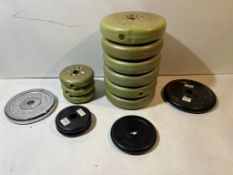14 x Various Lifting Weights *As Pictured*