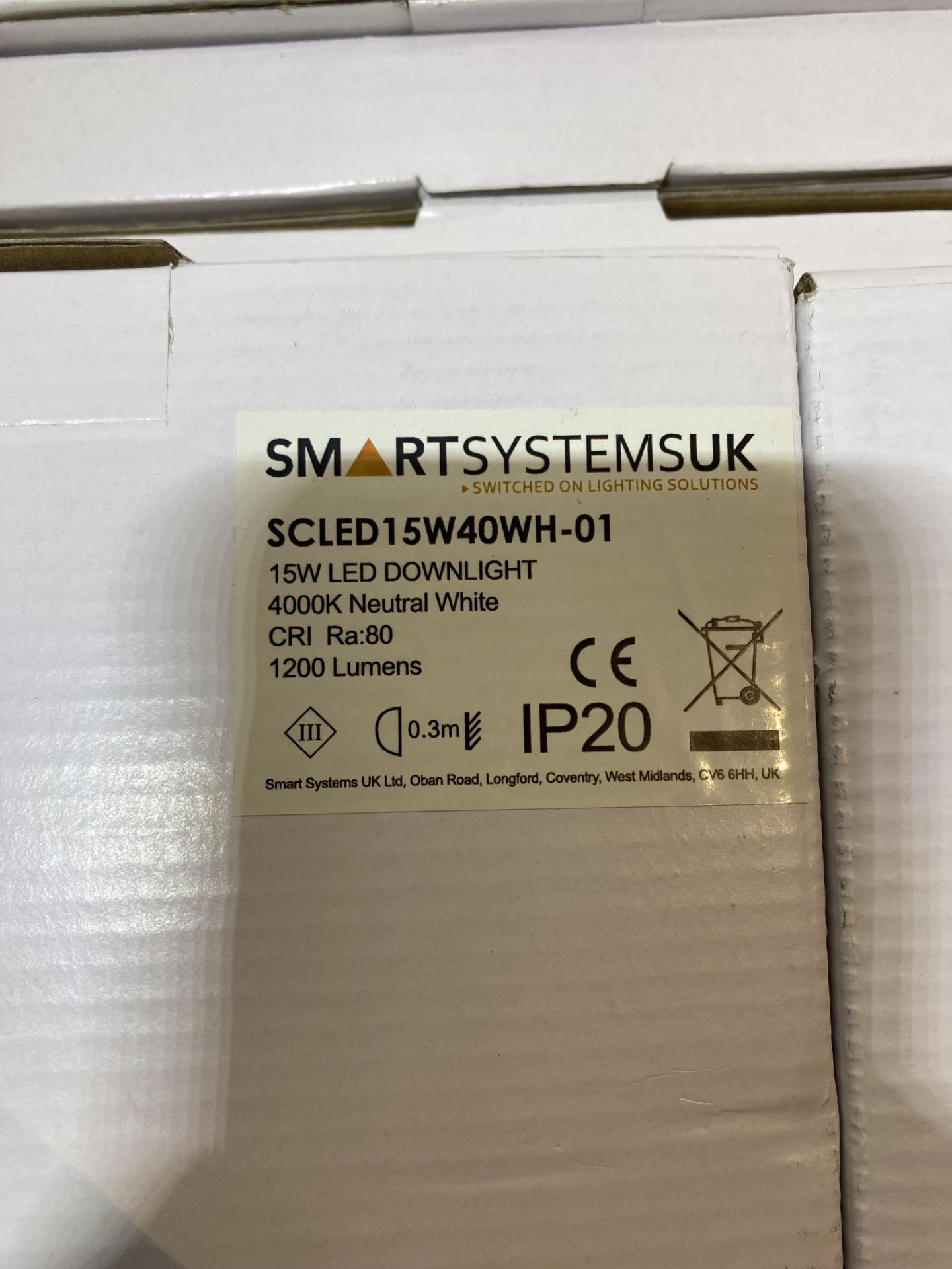 70 x Various Smartsystemuk White LED Downlights - See Description - Image 3 of 6