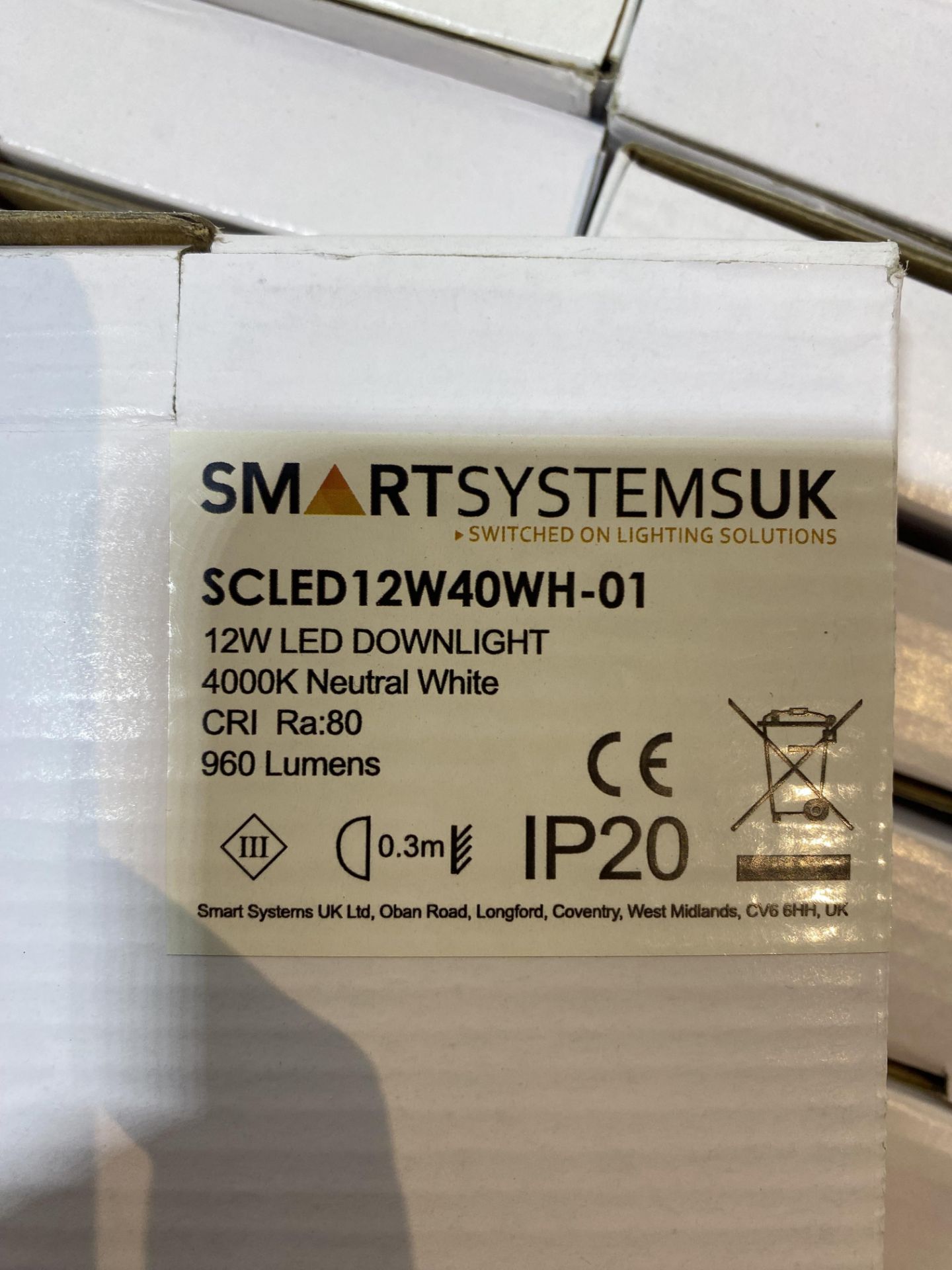 70 x Various Smartsystemuk White LED Downlights - See Description - Image 5 of 6