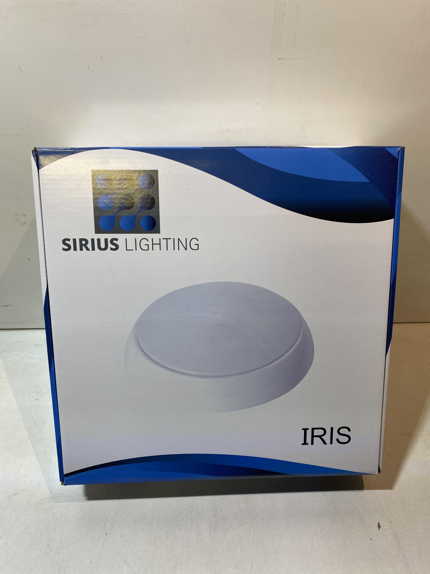 7 x Sirius Lighting Iris 15w White LED Bulkhead Opal Downlight