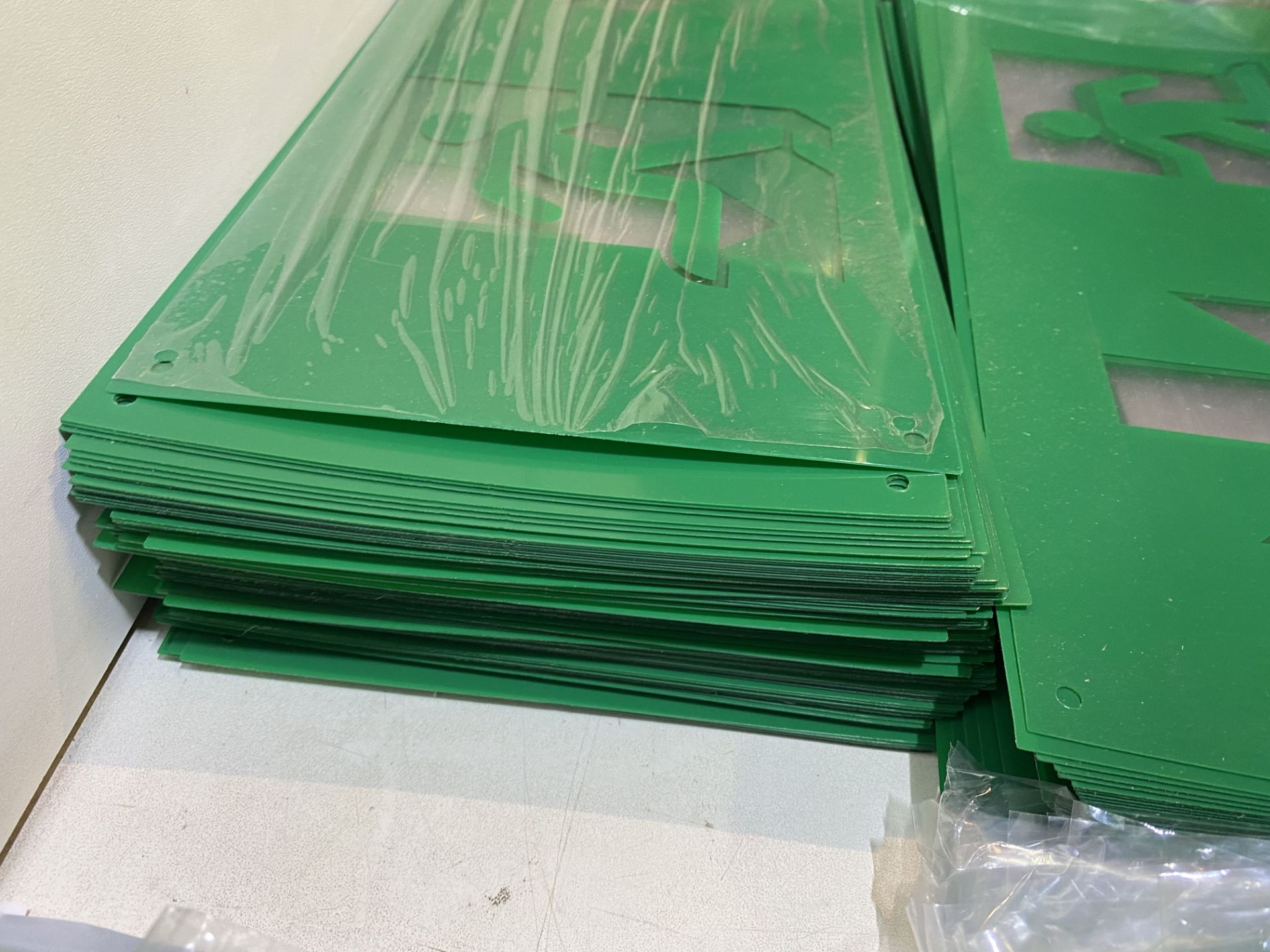 Large Quantity Of Various Fire Exit Signs As Seen In Photos - Image 5 of 13