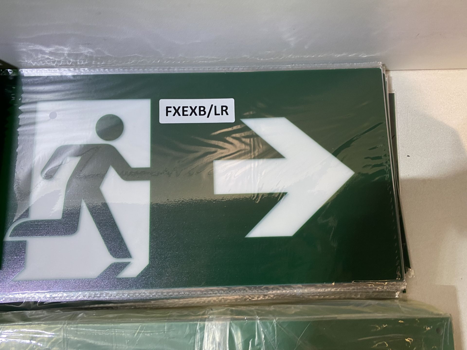Large Quantity Of Various Fire Exit Signs As Seen In Photos - Image 6 of 13