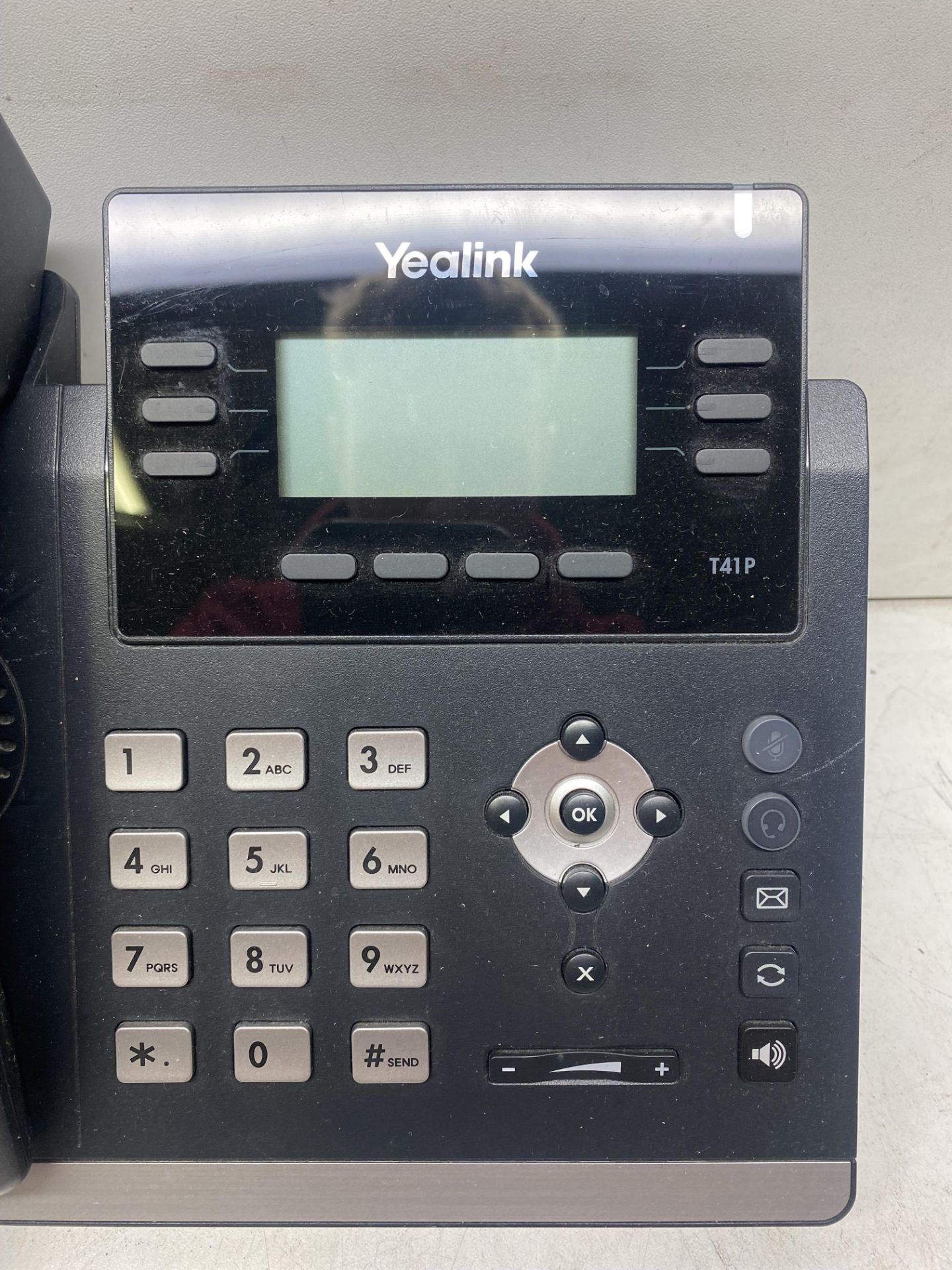 9 x Yealink SIP-T41P IP Phones - Image 3 of 6