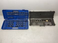 14 x Various Drill Bits With Cases