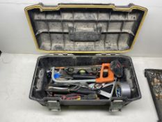Stanley FatMax Tool Box Containing Various Tools As Seen In Photos