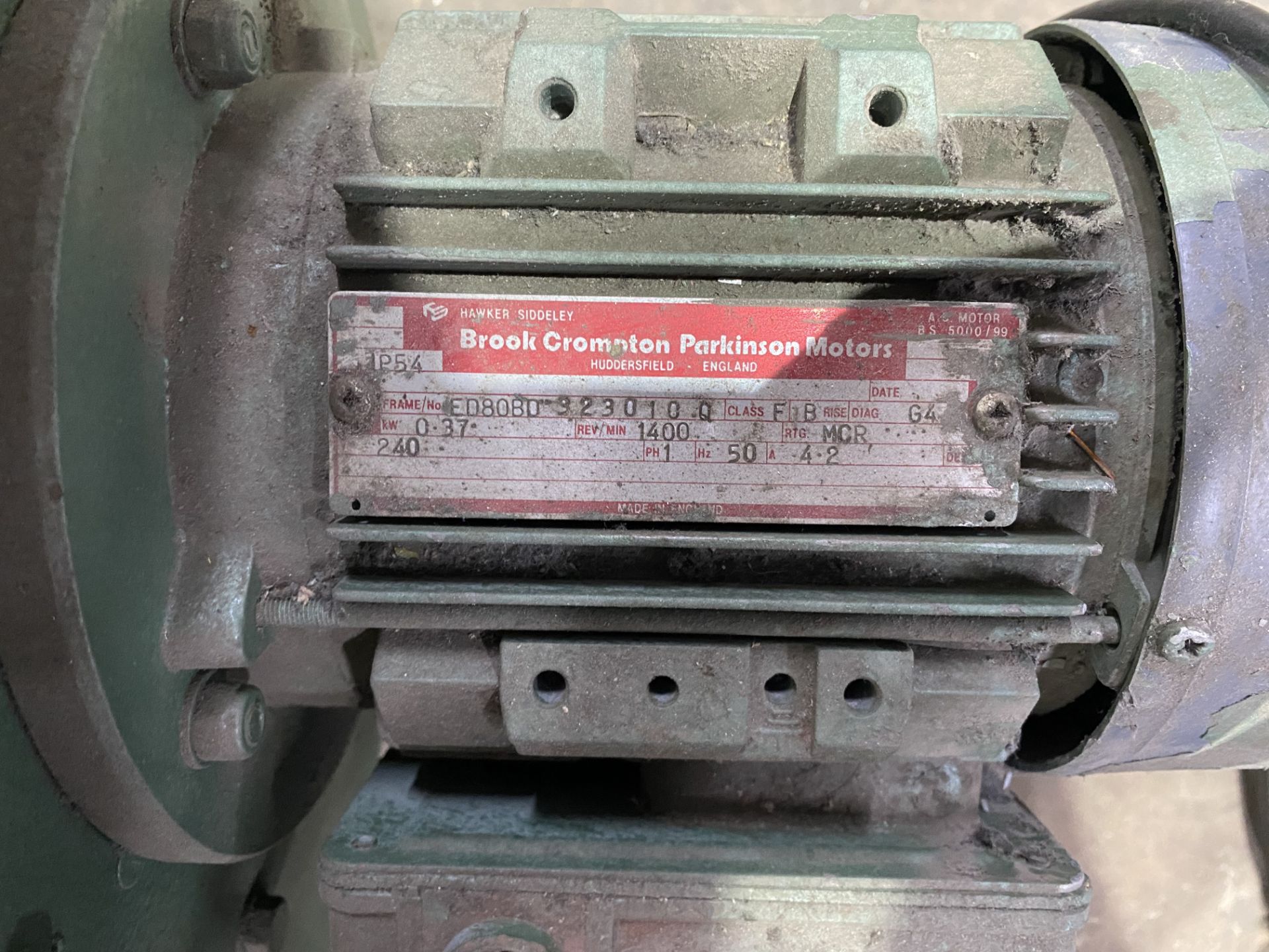 Brook Crompton Parkinson Extraction Motor - Bild 6 aus 7
