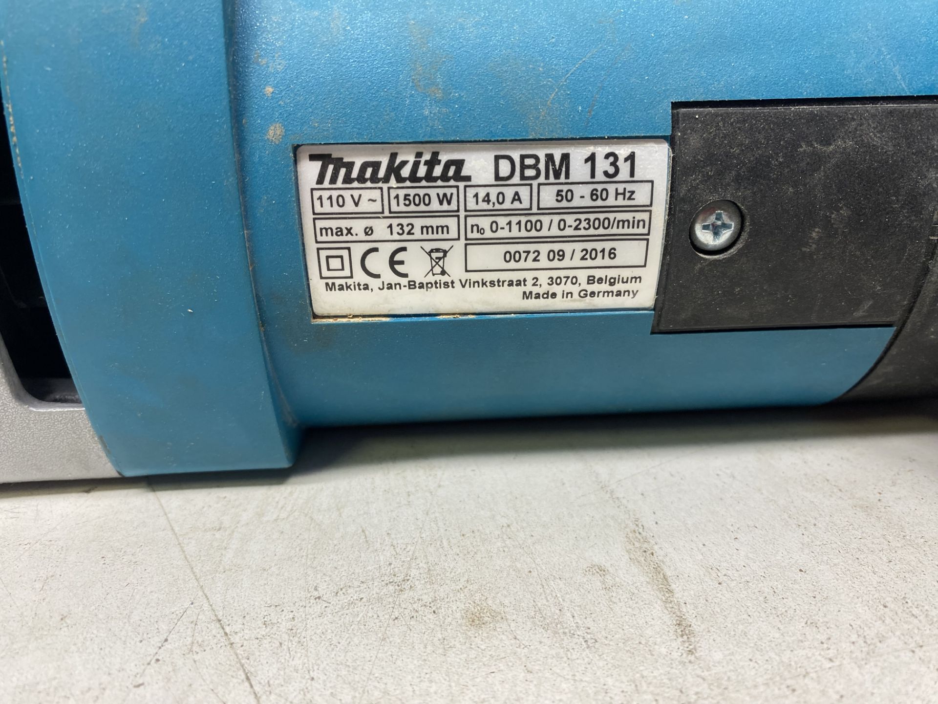 Makita DBM131 DIAMOND CORE DRILL WET AND DRY - Image 12 of 15