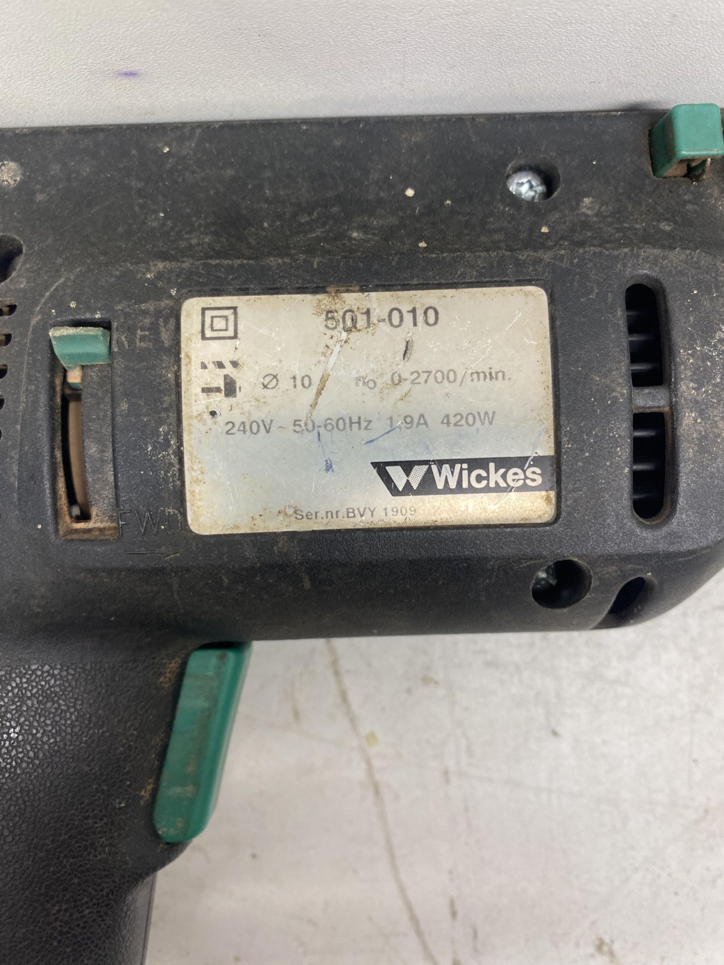 Wickes 501-010 420w Hammer Drill - Image 6 of 6