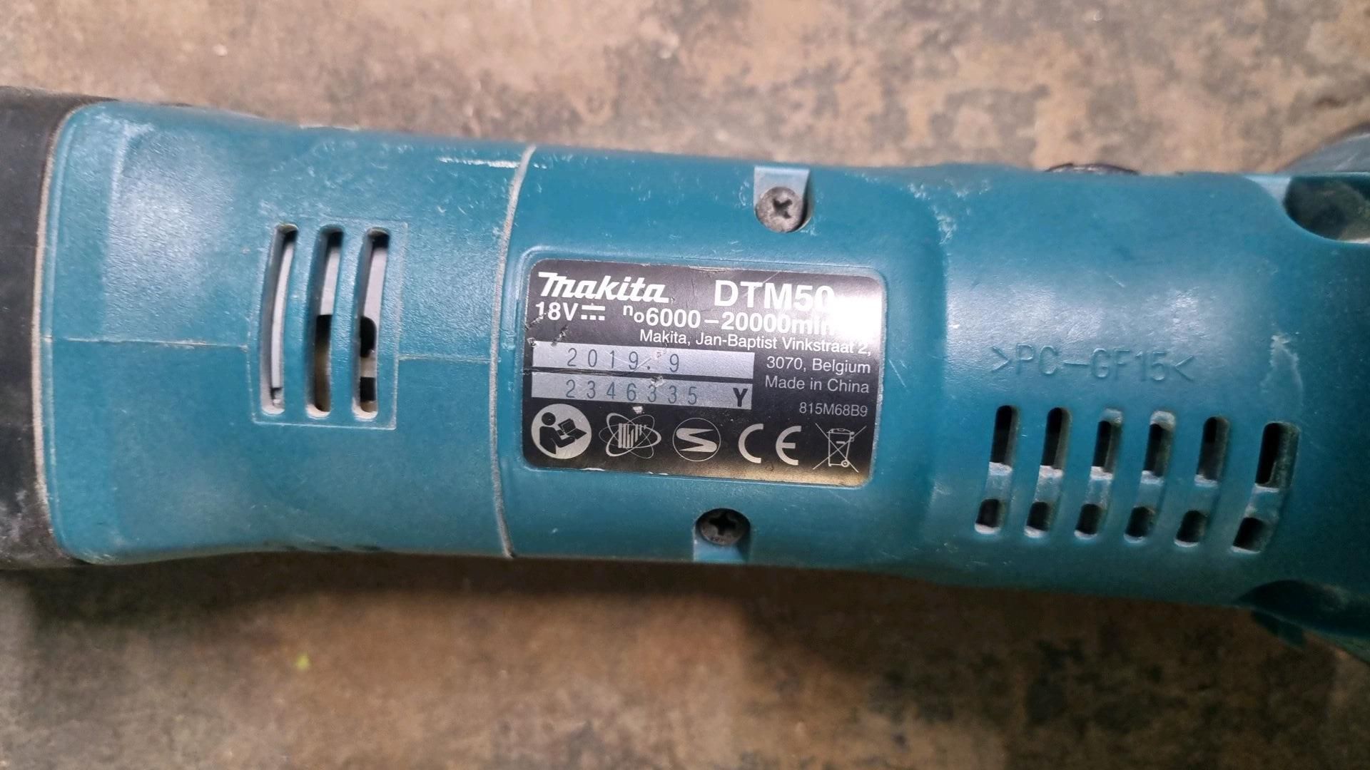 MAKITA DTM50 MULTI TOOL NO BATTERY - Image 4 of 4