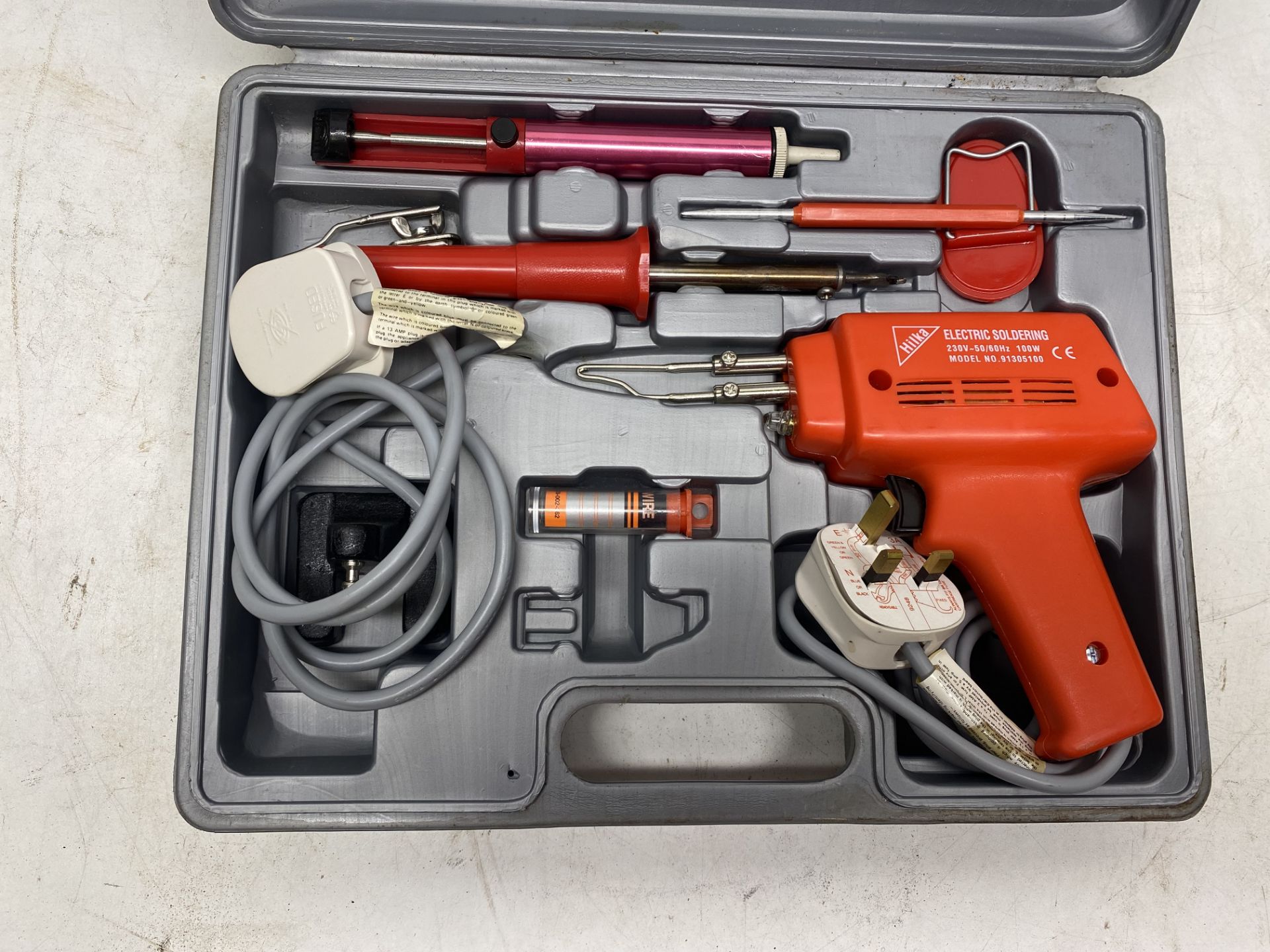 Hilka 91305100 Electric Soldering Gun Kit - Image 2 of 4