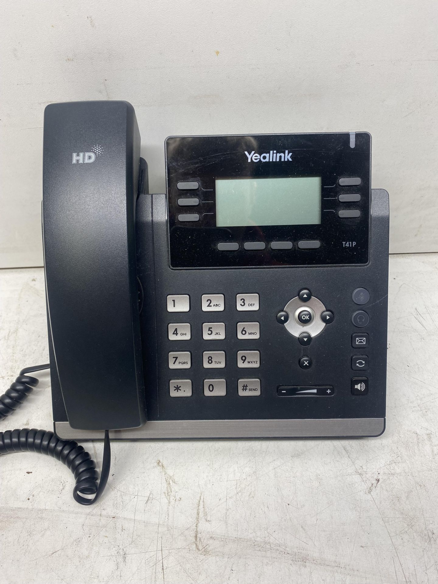 9 x Yealink SIP-T41P IP Phones - Image 2 of 6