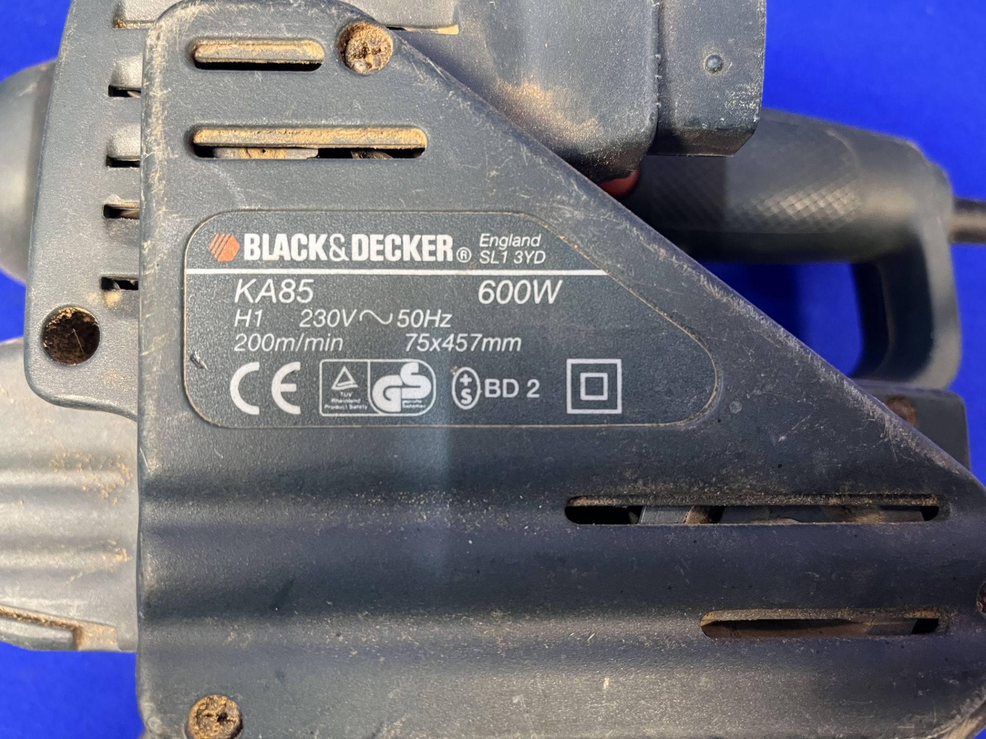 Black And Decker KA85 Belt Sander - Bild 4 aus 4