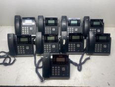 9 x Yealink SIP-T41P IP Phones
