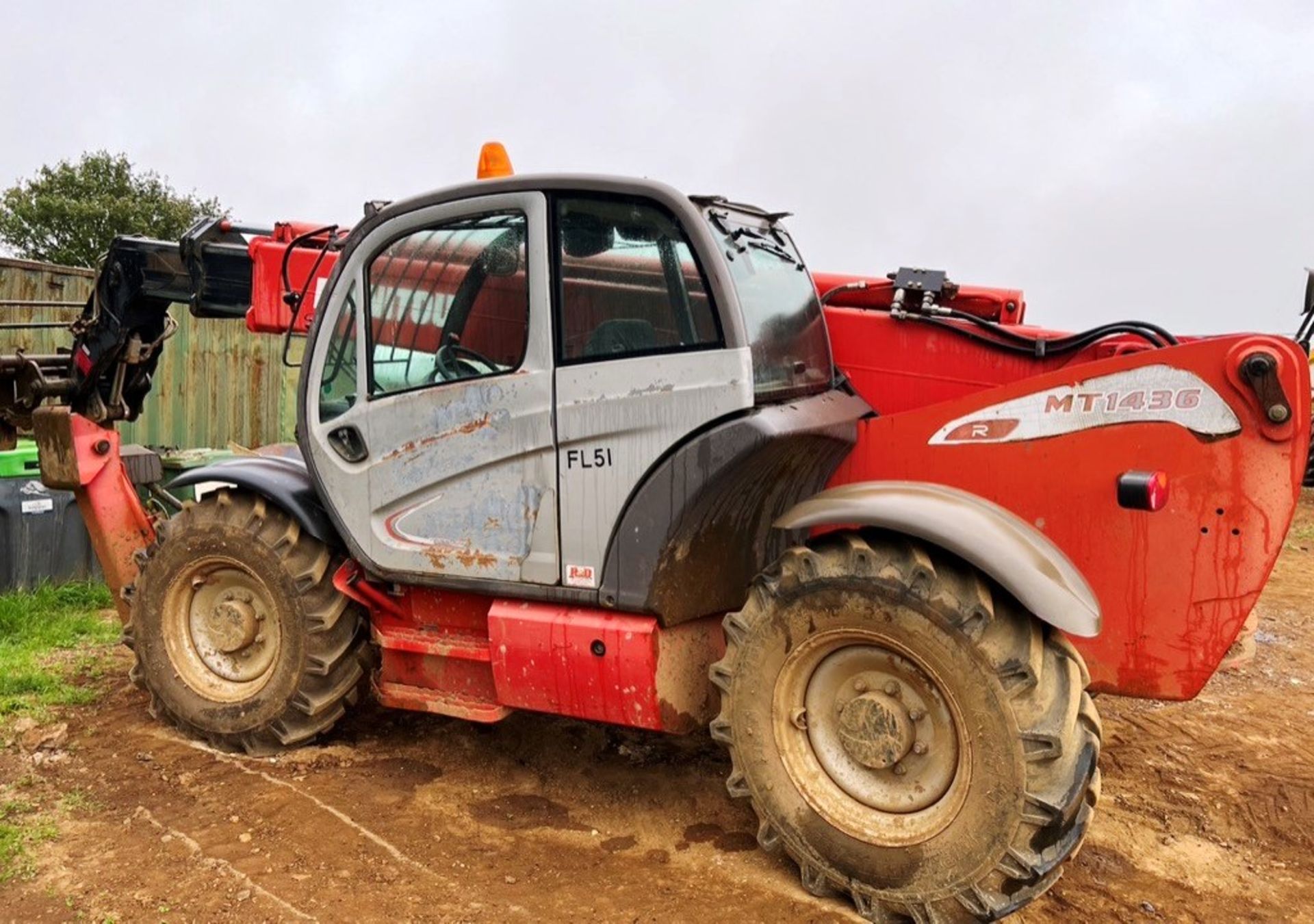 Manitou MT1436 Telehandler | YOM: 2008