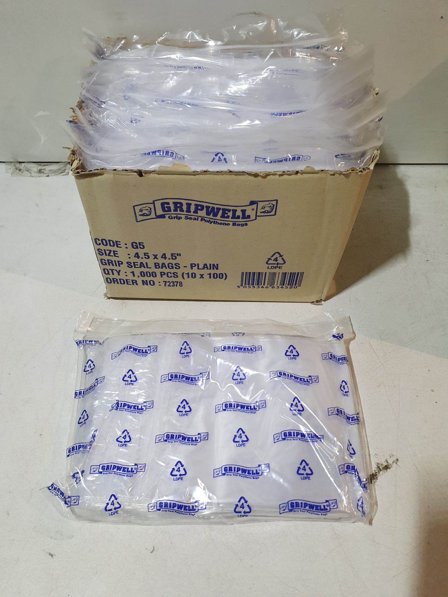 Quantity of Grip Seal Polythene Bags - Image 4 of 6