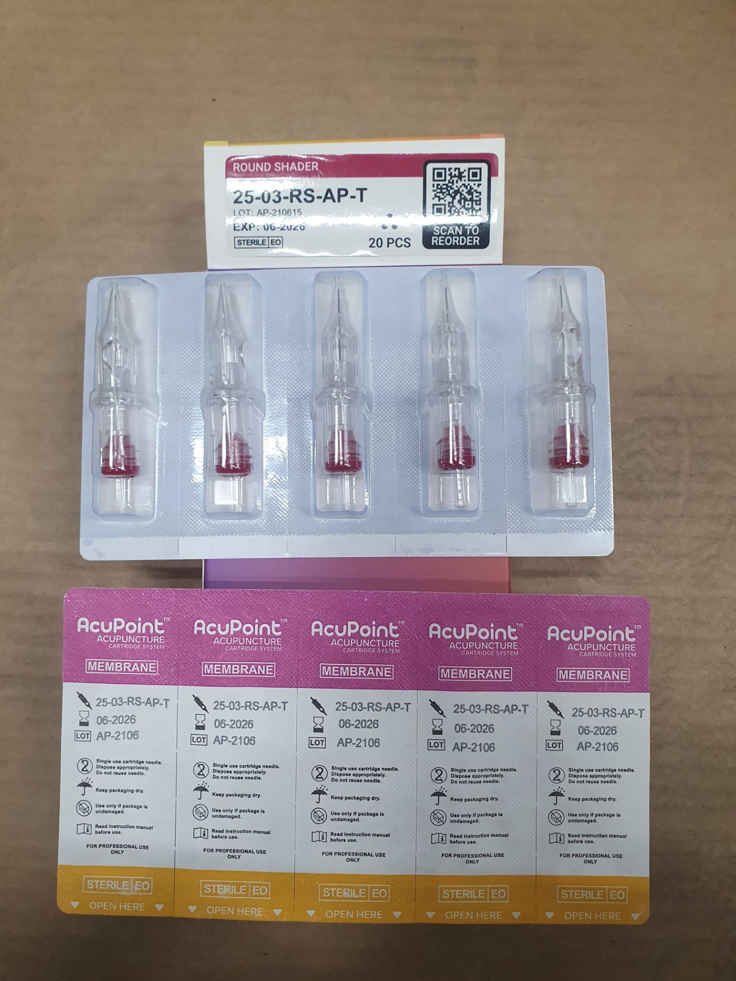 1,000 AcuPoint Accupuncture Cartridge System, exp 03&06/26 - Image 3 of 7