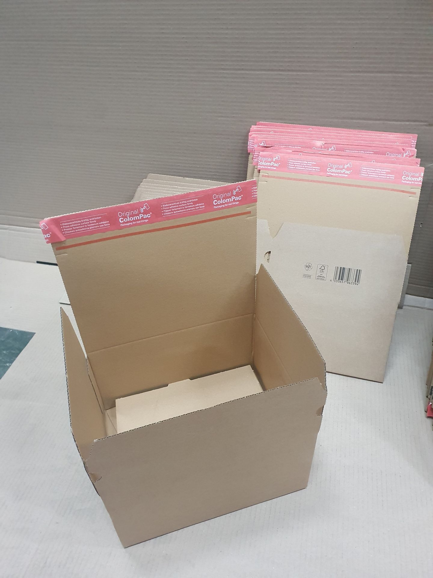 Quantity of Carboard Boxes, Easy Assemble, Fold Out - Image 2 of 3