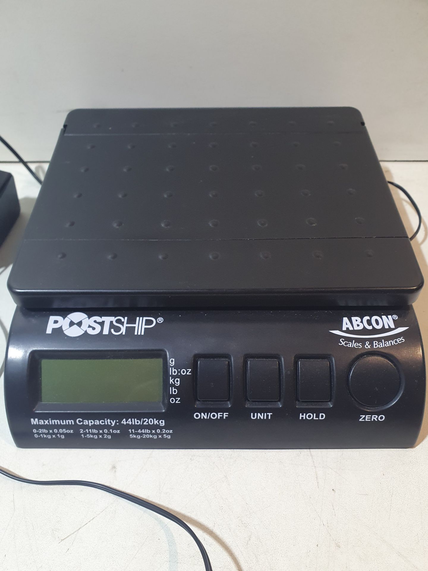 Abcon Postship Scales Max Capacity 20kg