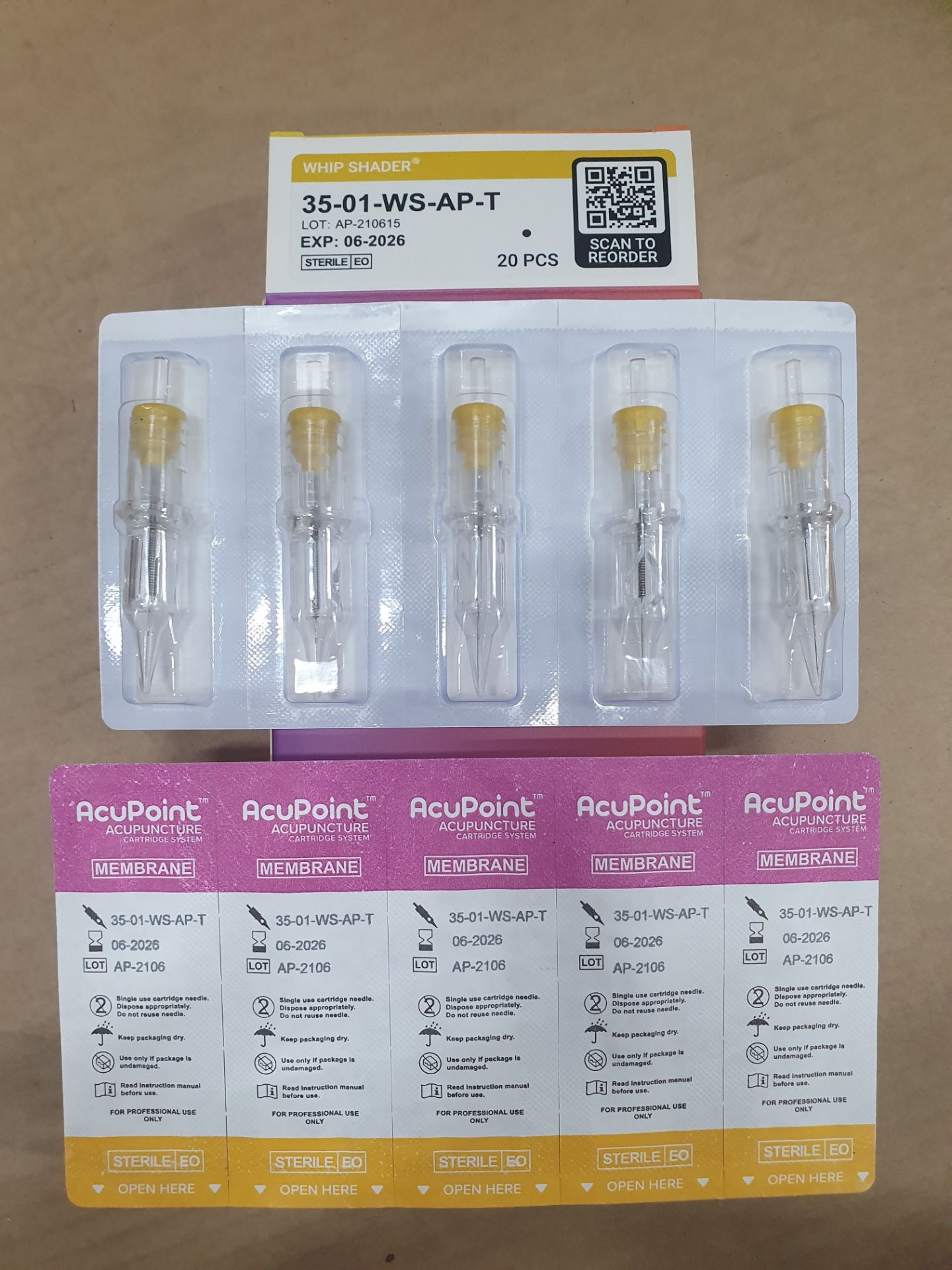 1,000 AcuPoint Accupuncture Cartridge System, exp 03&06/26 - Image 6 of 6