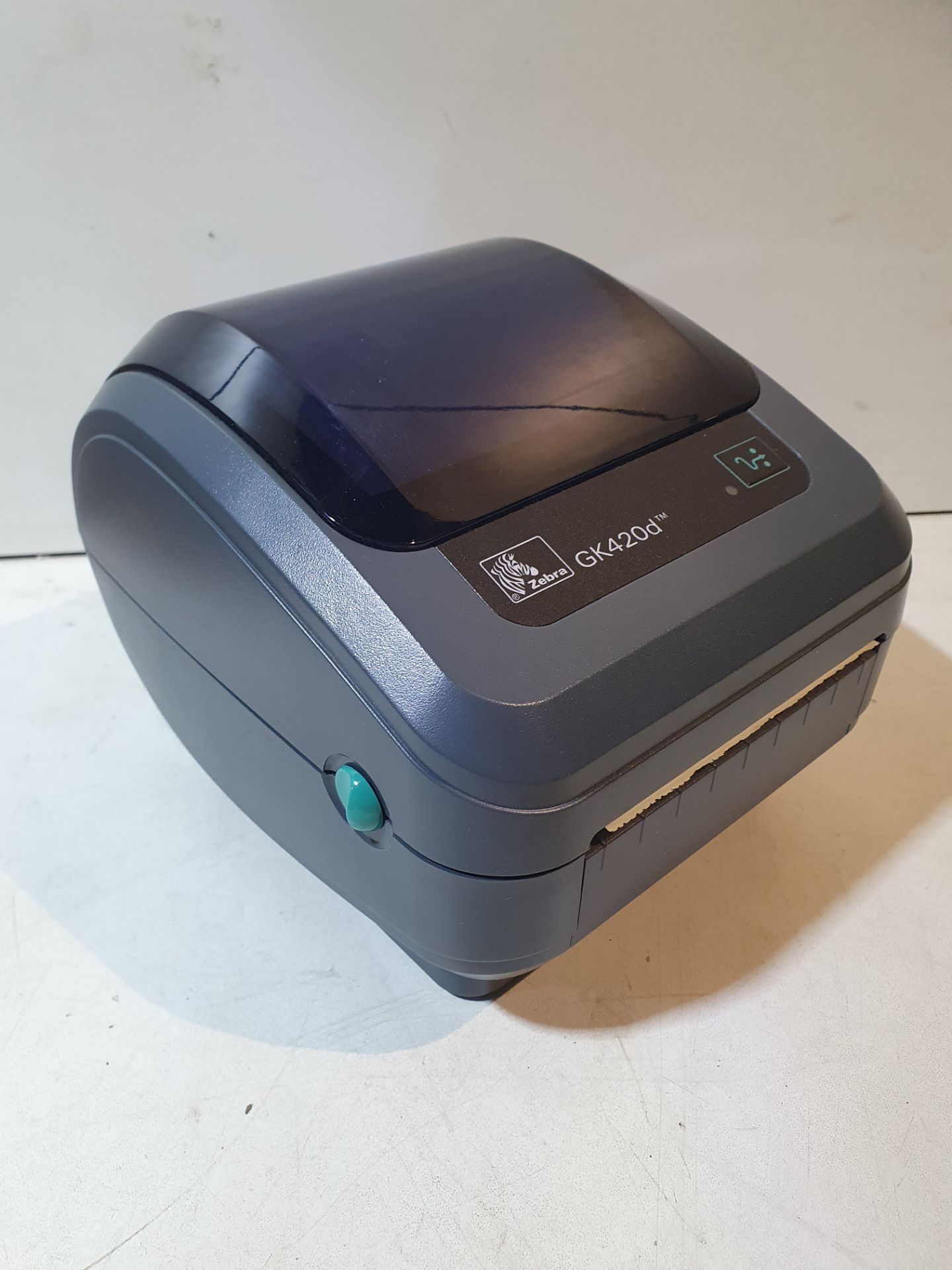 Zebra Printer with Power Lead GK420d - Image 5 of 5