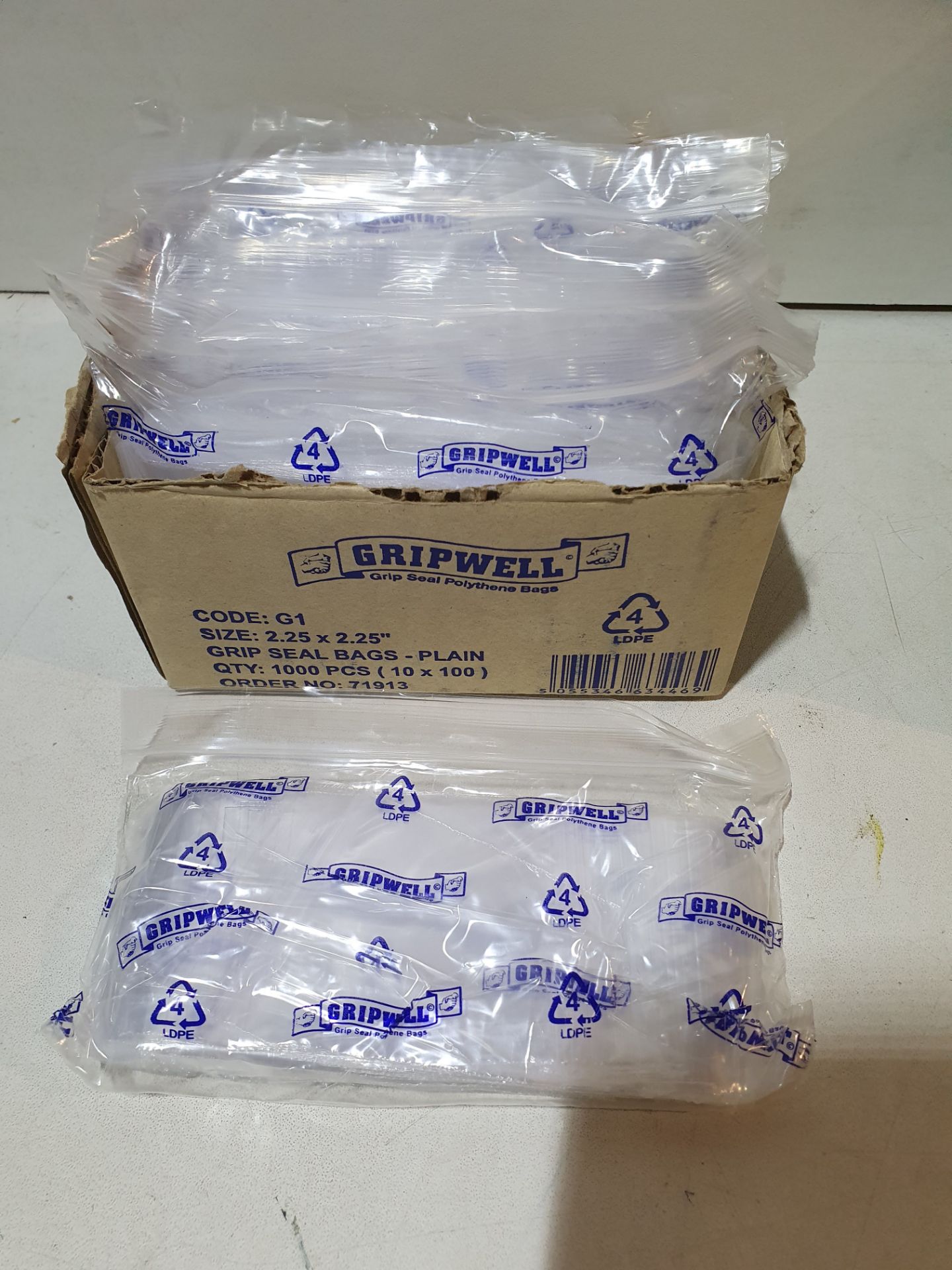 Quantity of Grip Seal Polythene Bags - Image 2 of 6