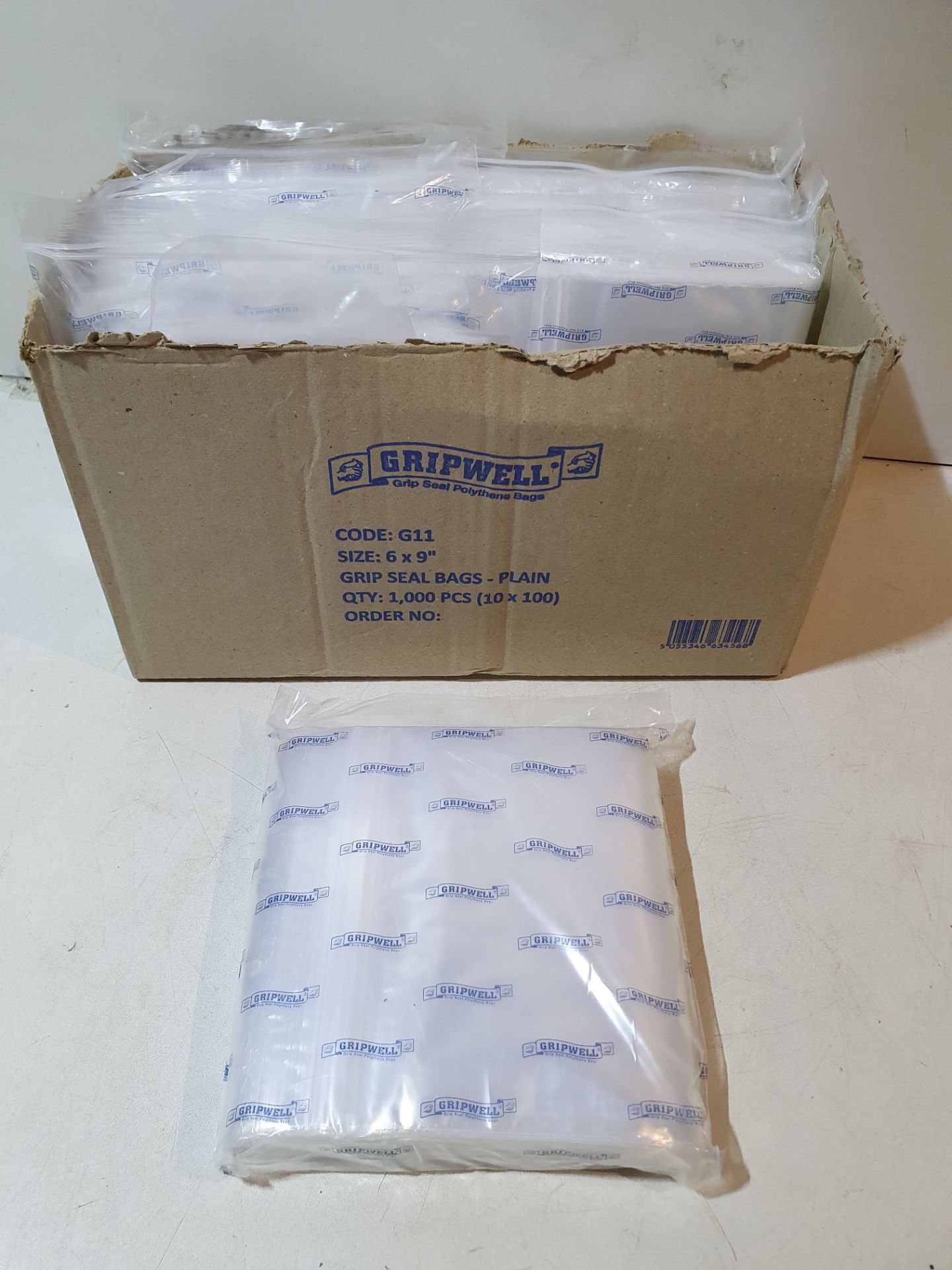 Quantity of Grip Seal Polythene Bags - Image 6 of 6