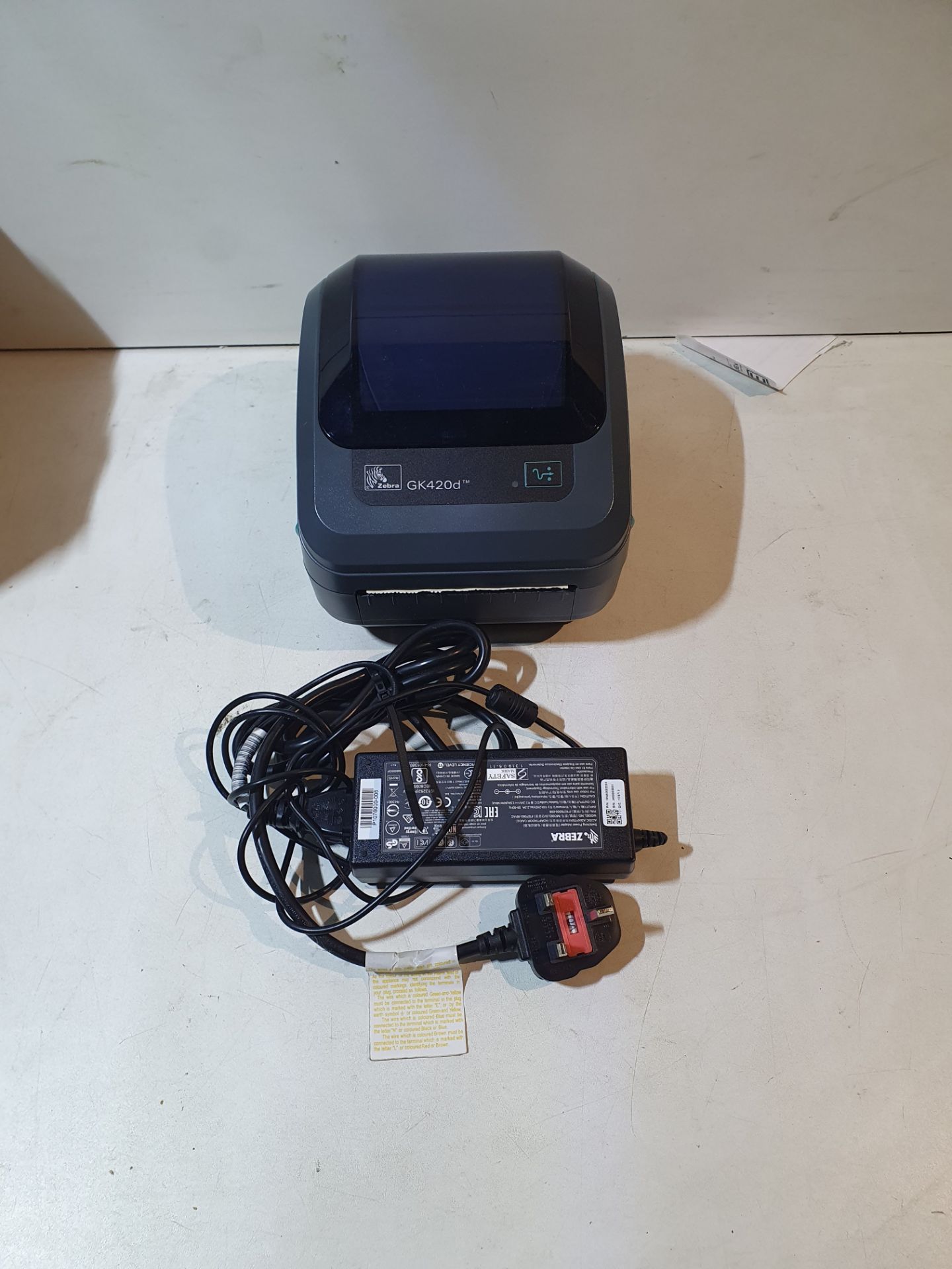 Zebra Printer with Power Lead GK420d