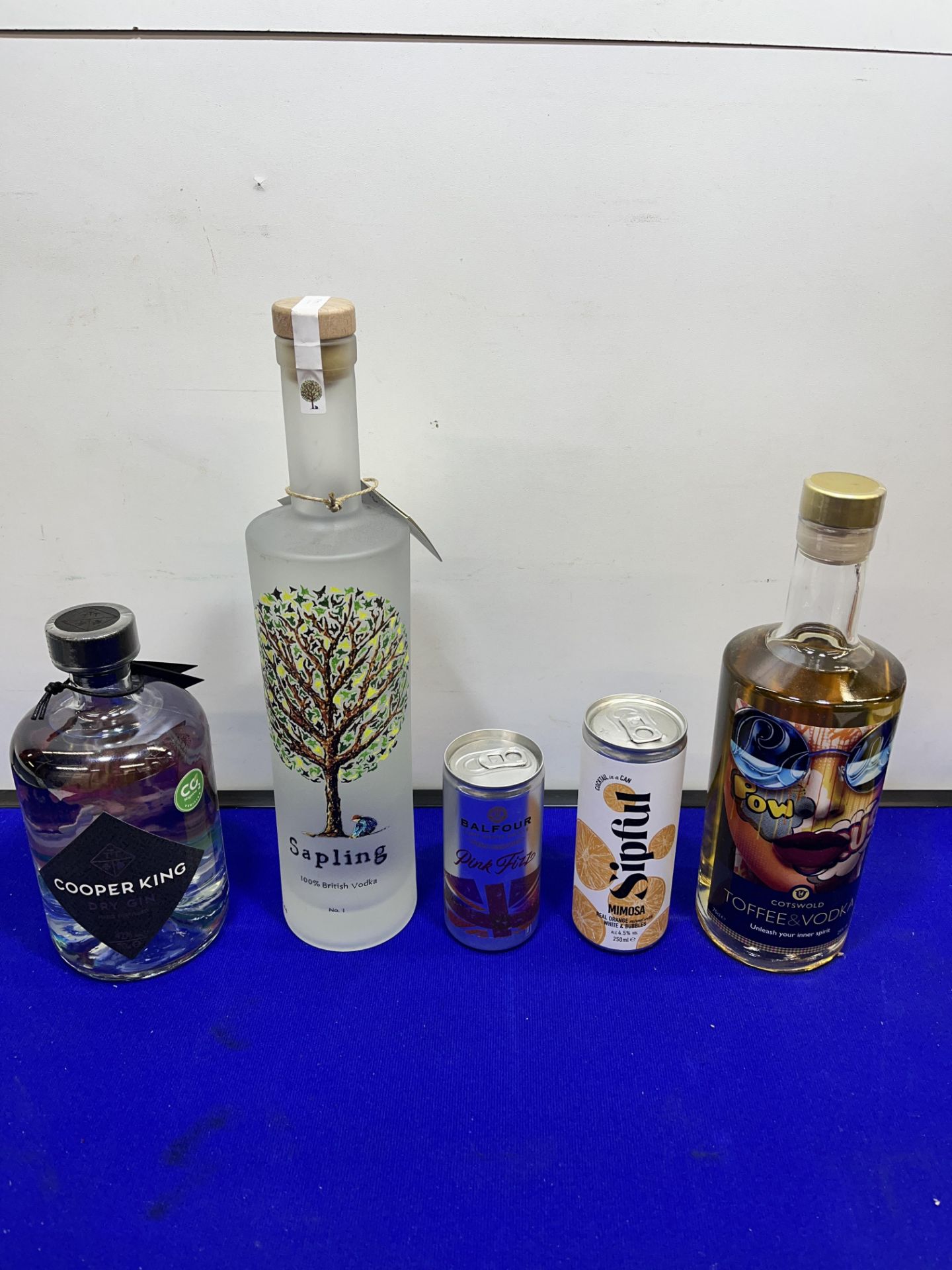 Various Bottles/Cans of Alcohol - See Description