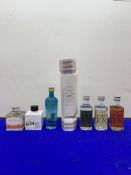103 x Various Miniature 5cl Gin Bottles