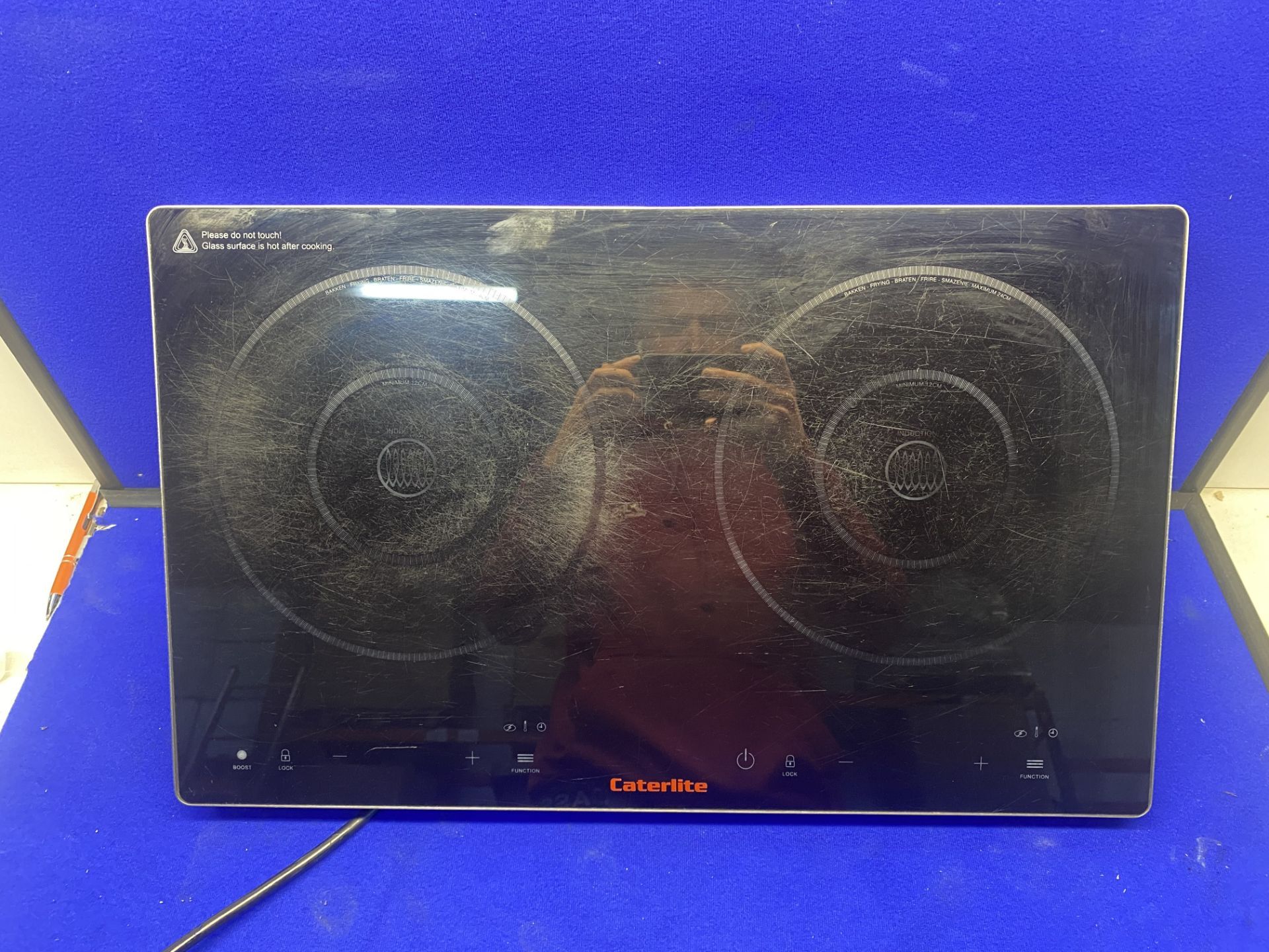 Caterlite DF824 Touch Control Double Induction Hob