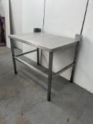 900mm Stainless Steel Catering Preperation Table