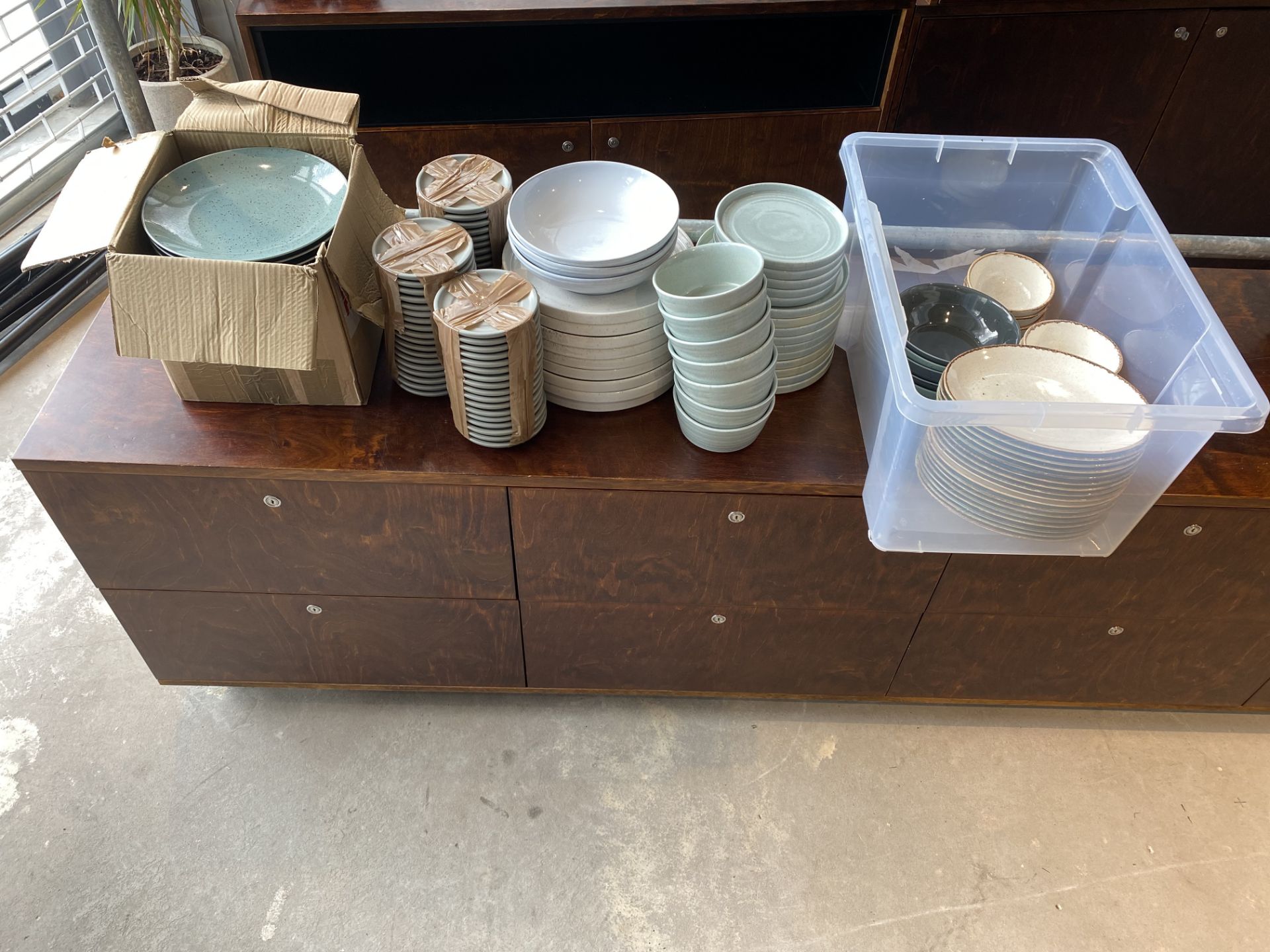 Quantity Of Various Plates & Bowls As Seen In Photos