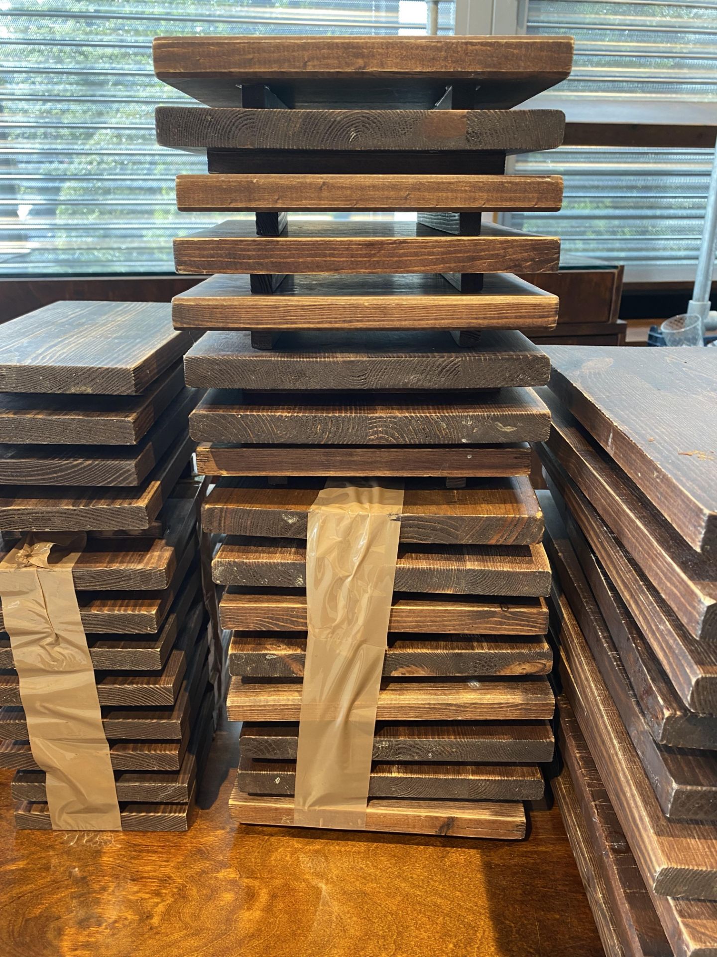 Quantity Of Various Sized Wooden Serving Boards - Image 6 of 9