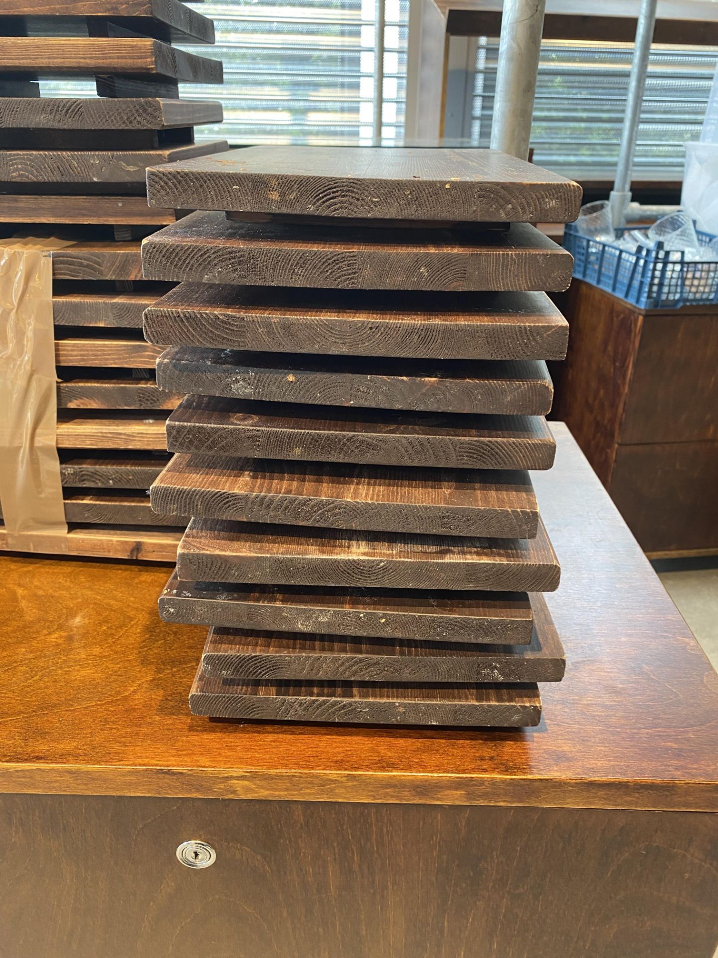 Quantity Of Various Sized Wooden Serving Boards - Image 8 of 9