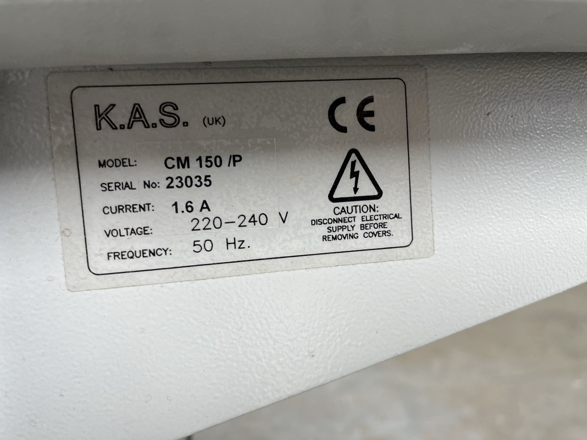 K.A.S CreaseMatic CM 150/P Programmable Creasing Machine - Image 4 of 4