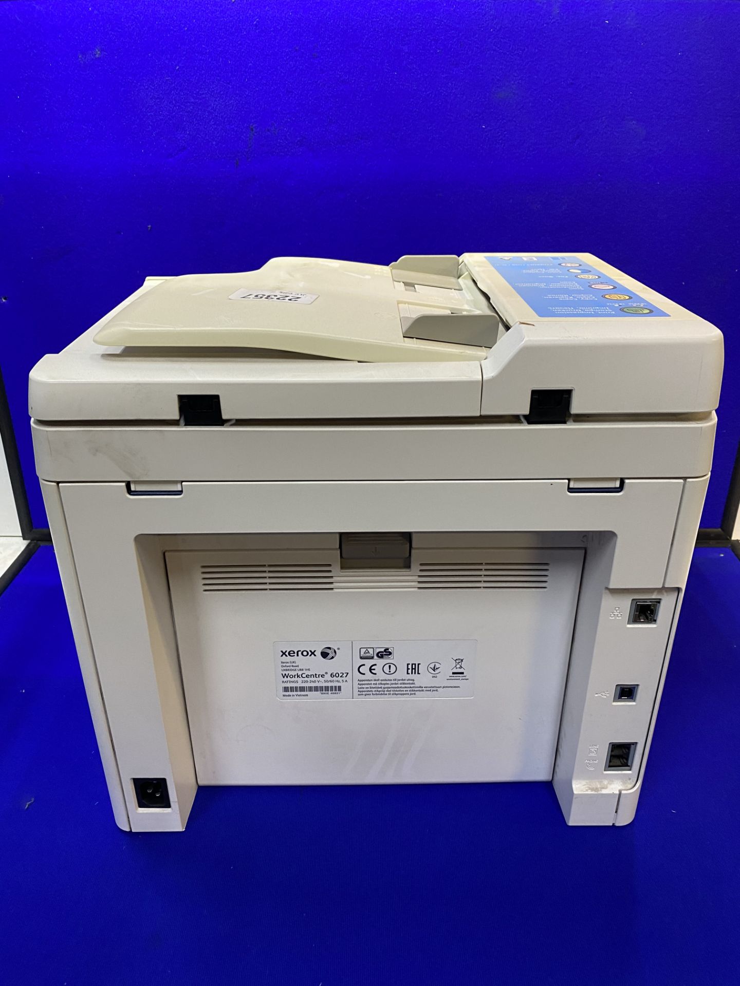Xerox WorkCentre 6027 A4 Colour Multifunction Laser Printer - Image 16 of 22