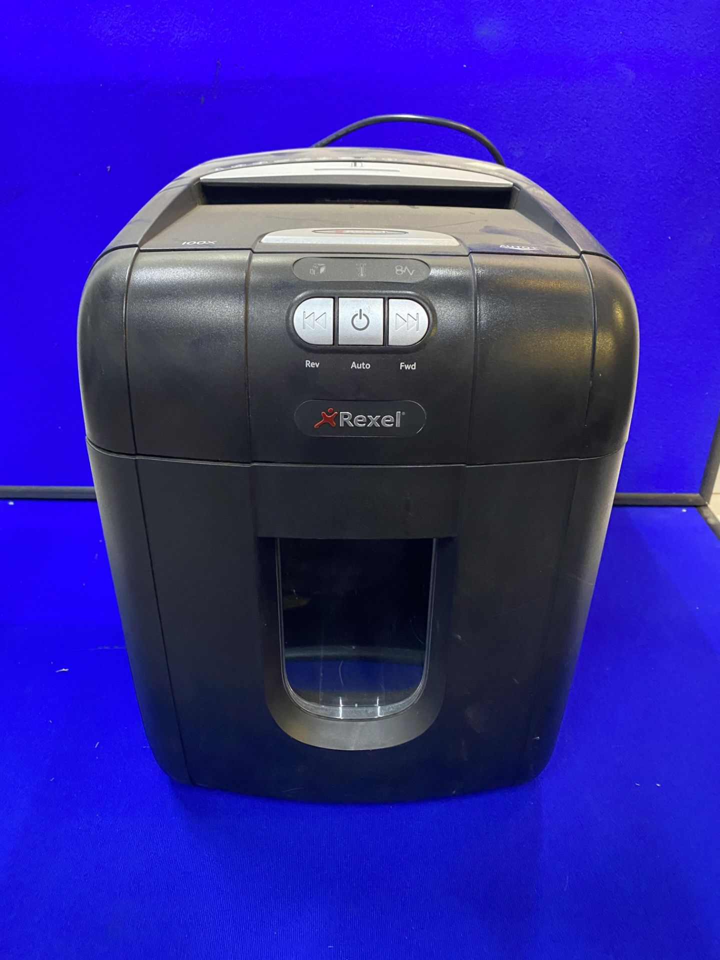 Rexel Optimum Auto+ 100x 4x28mm Cross Cut Shredder