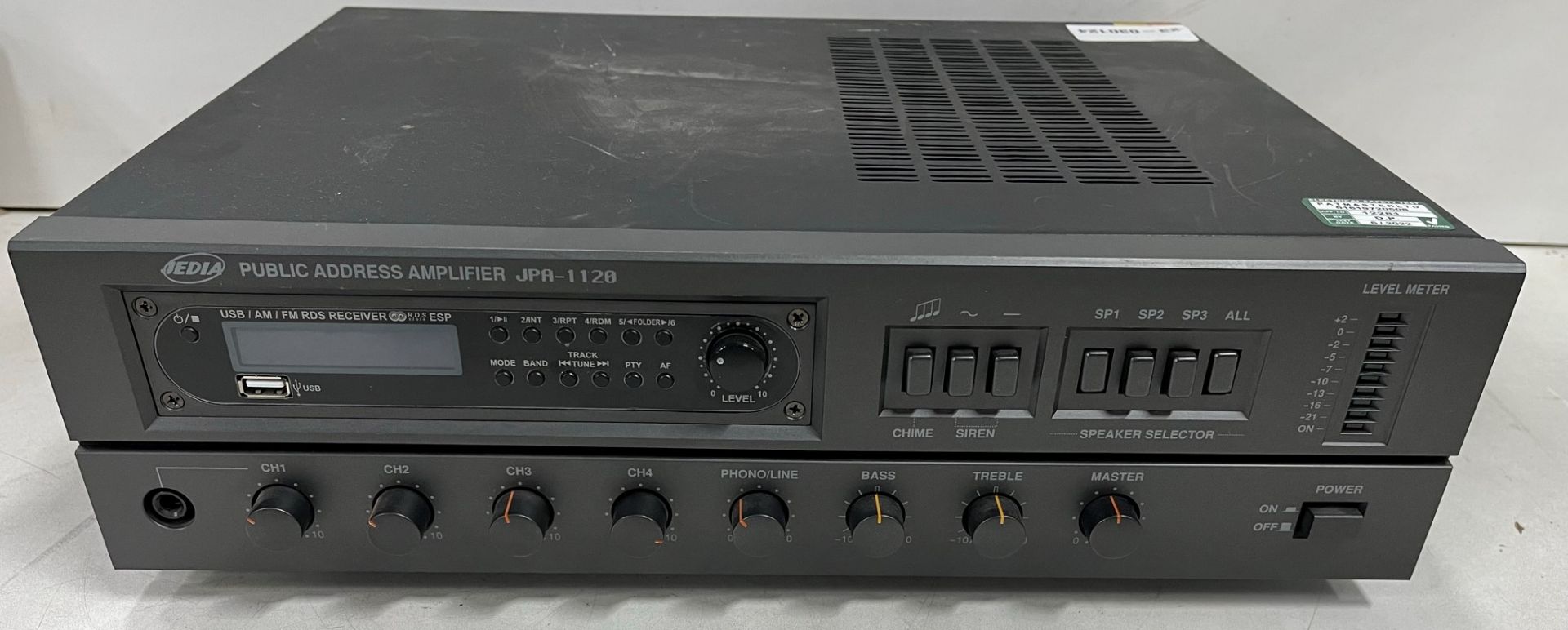 Media JPA-1120 Public Address Amplifier