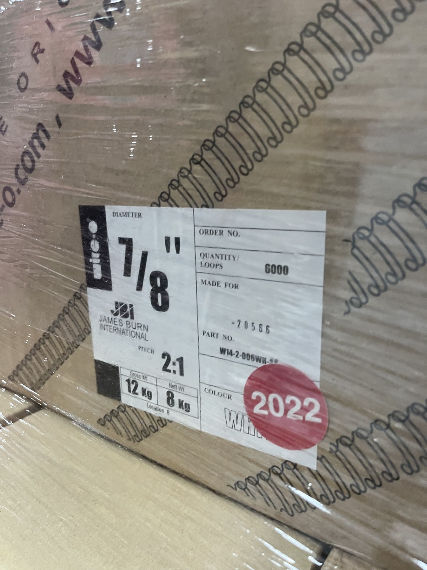 Pallet Of Various Sized Pad Binding *As Pictured* - Image 12 of 18