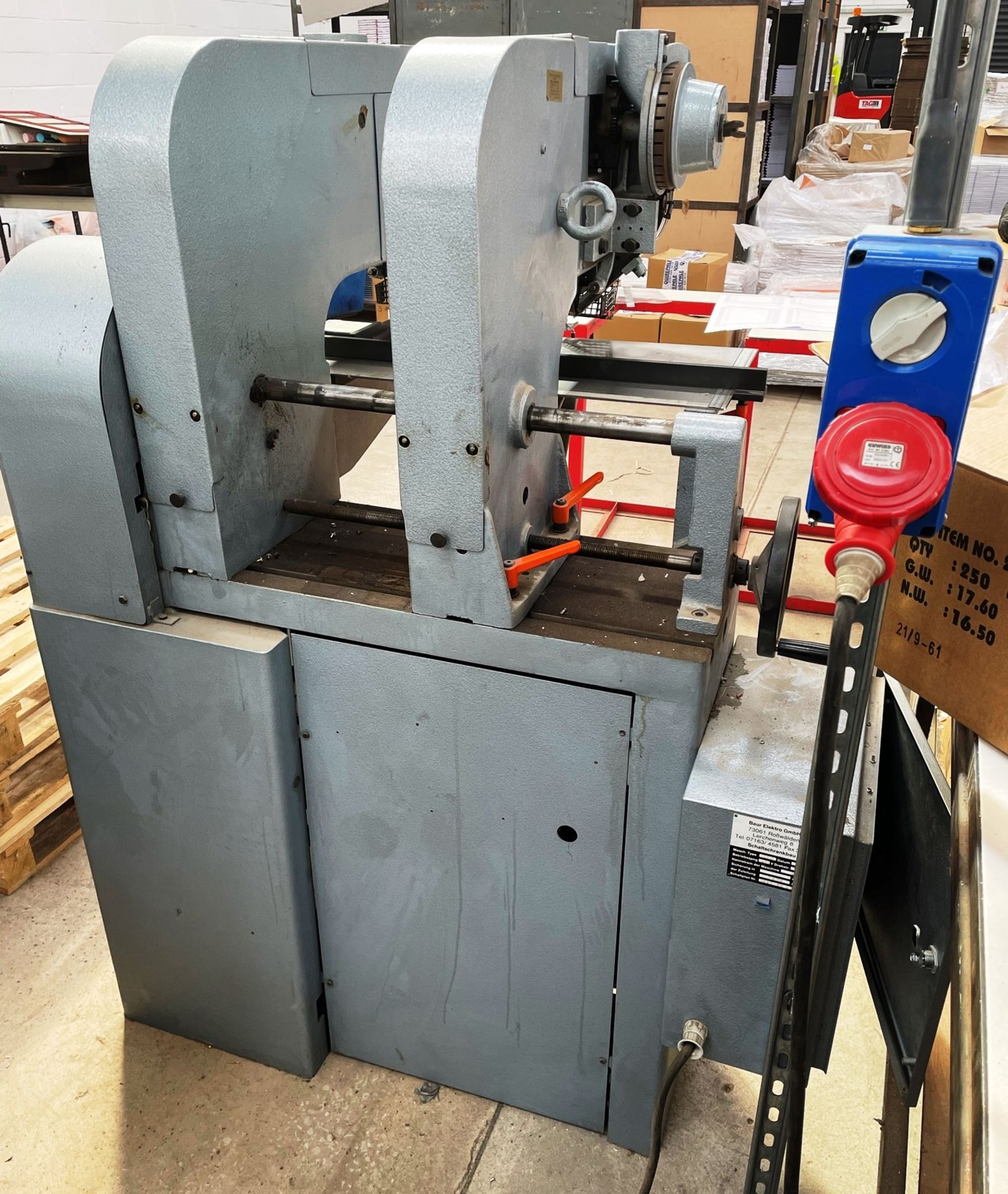 Constantin Hang 150 05 double head riveting machine - Image 12 of 12