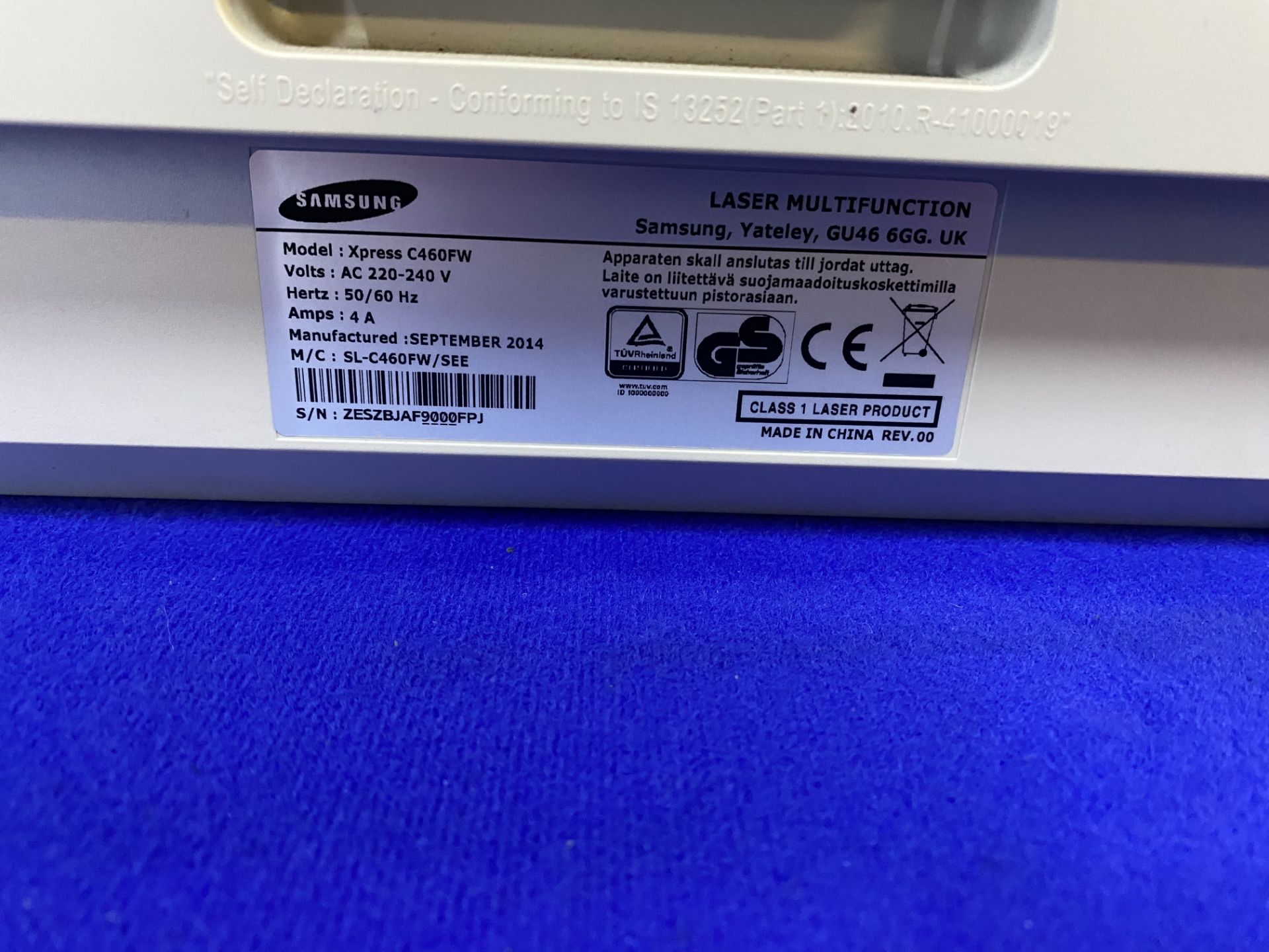 Samsung Xpress C460FW Colour All-In-One Laser Printer - Image 23 of 24