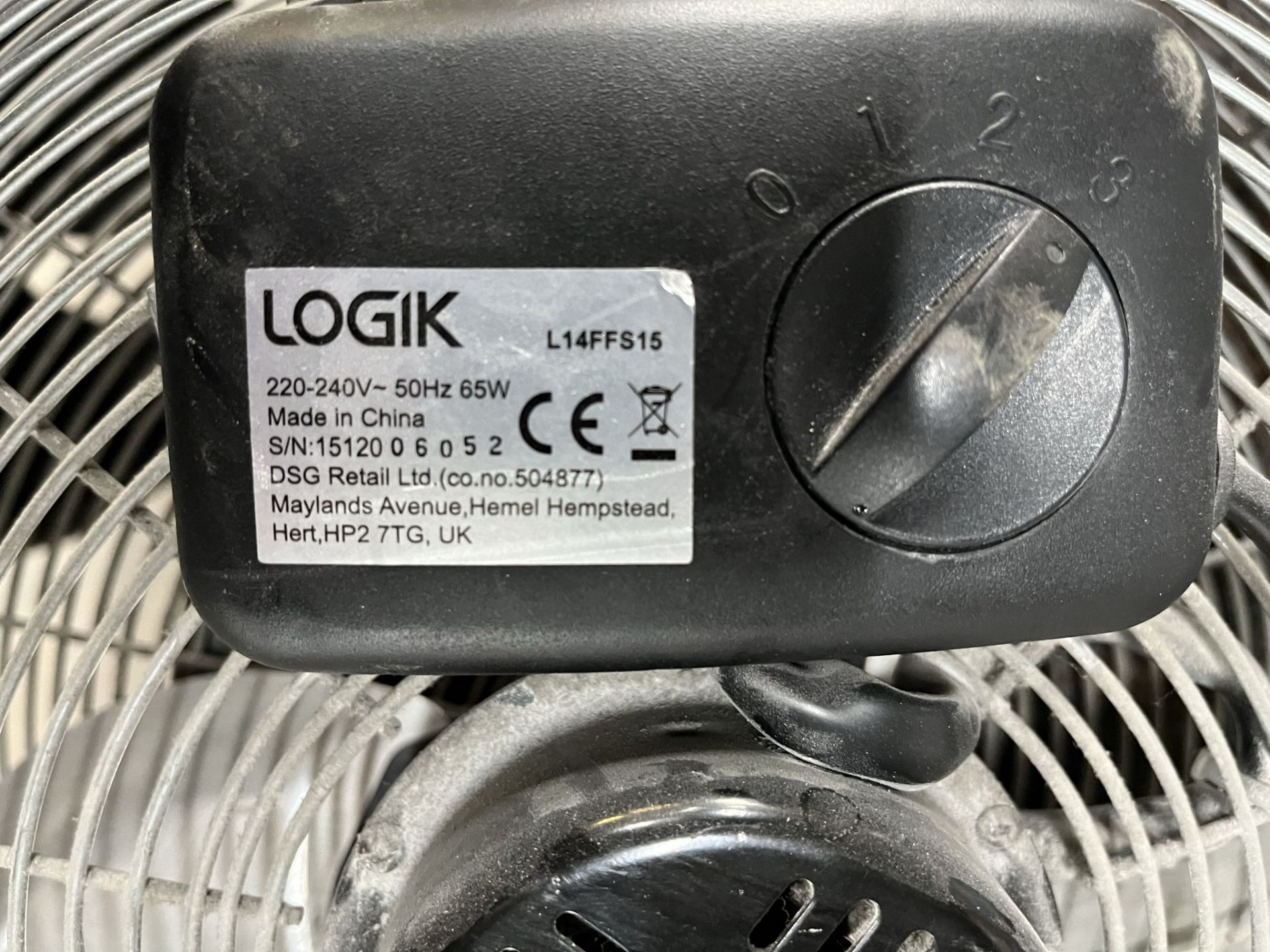 Logik L14FFS15 Metal Fan - Image 4 of 4