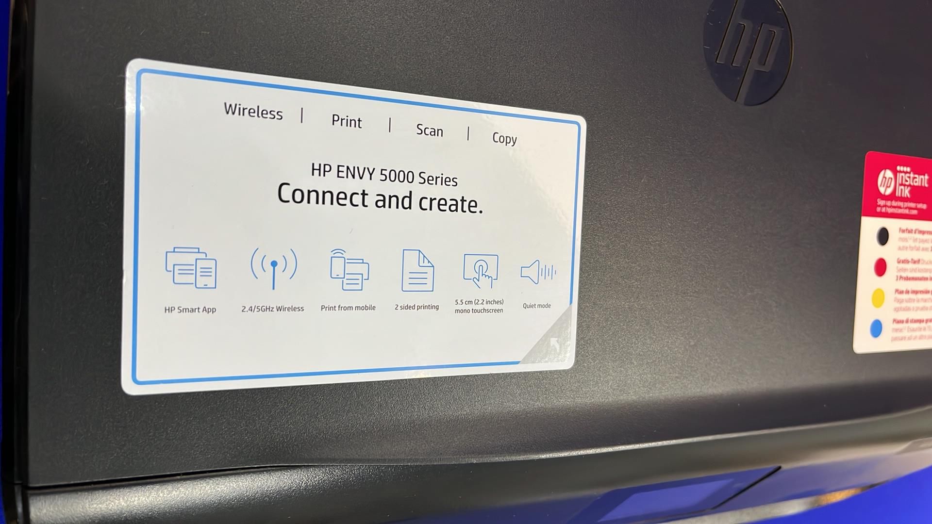HP Envy 5020 All In One LaserJet Printer - Image 4 of 4