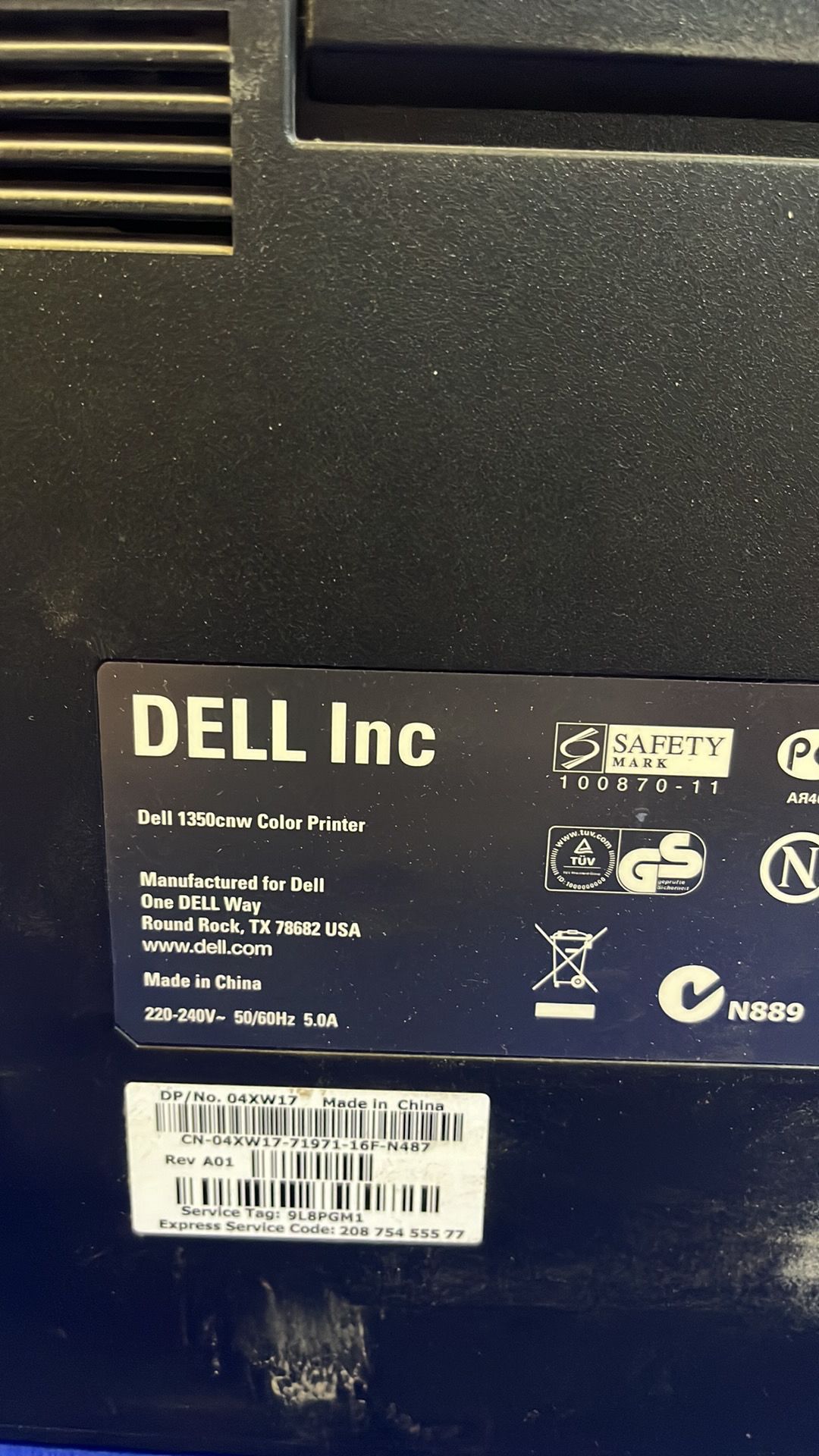 Dell 1350CNW Colour Printer - Image 4 of 4
