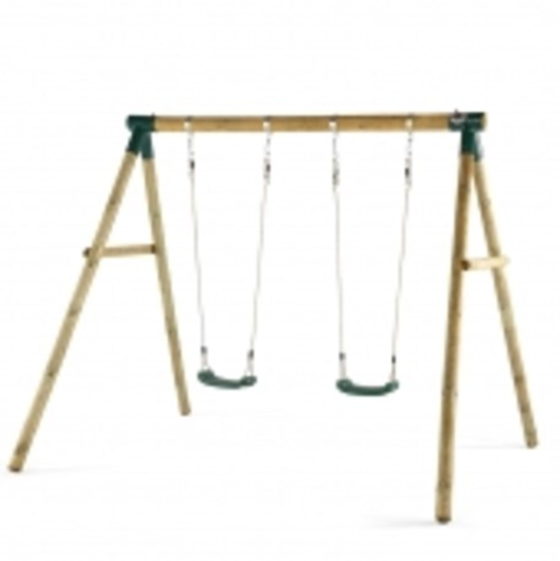Plum Marmoset Wooden Swing Set | 27009