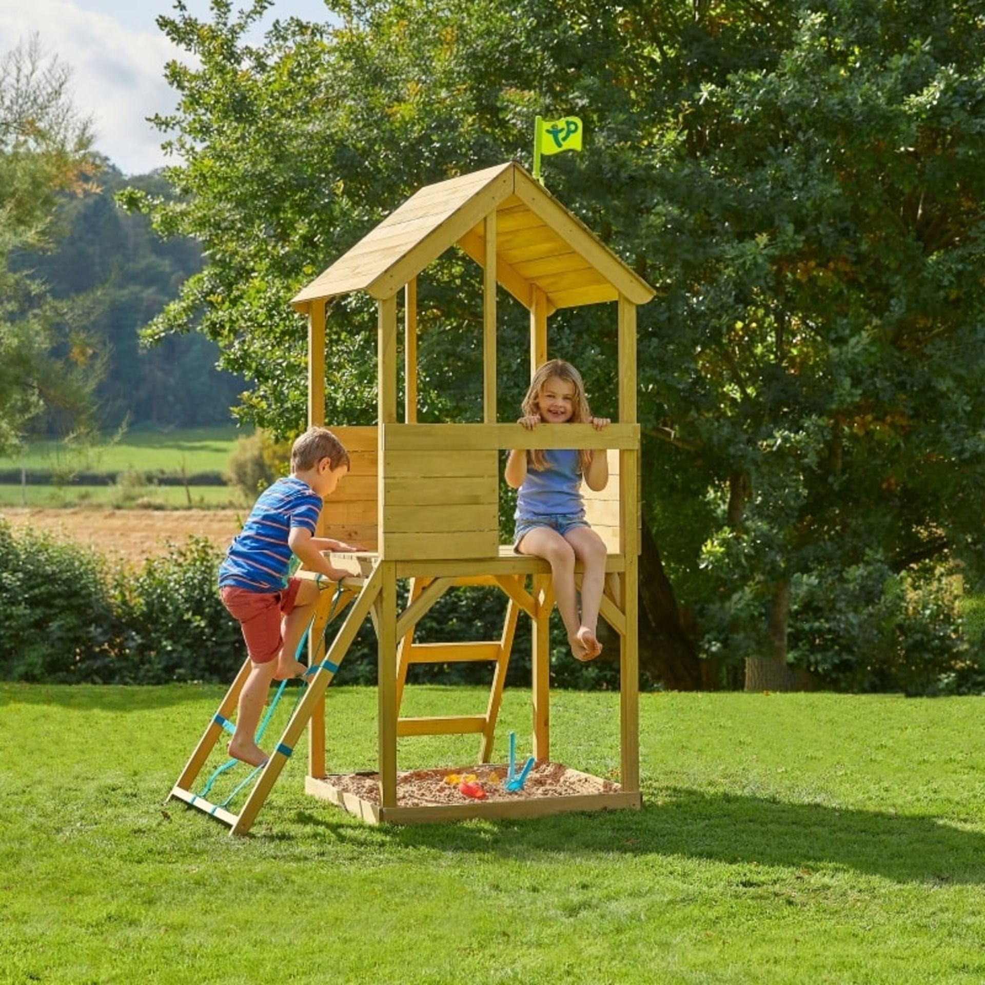 TP Toys Wooden Treehouse Playtower | 659