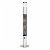 La Hacienda 4.5ft Tower Patio Heater with Speaker | 69555