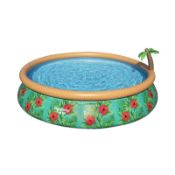 Bestway 15ft x 33in Paradise Palms Fast Set Pool Set | 57416