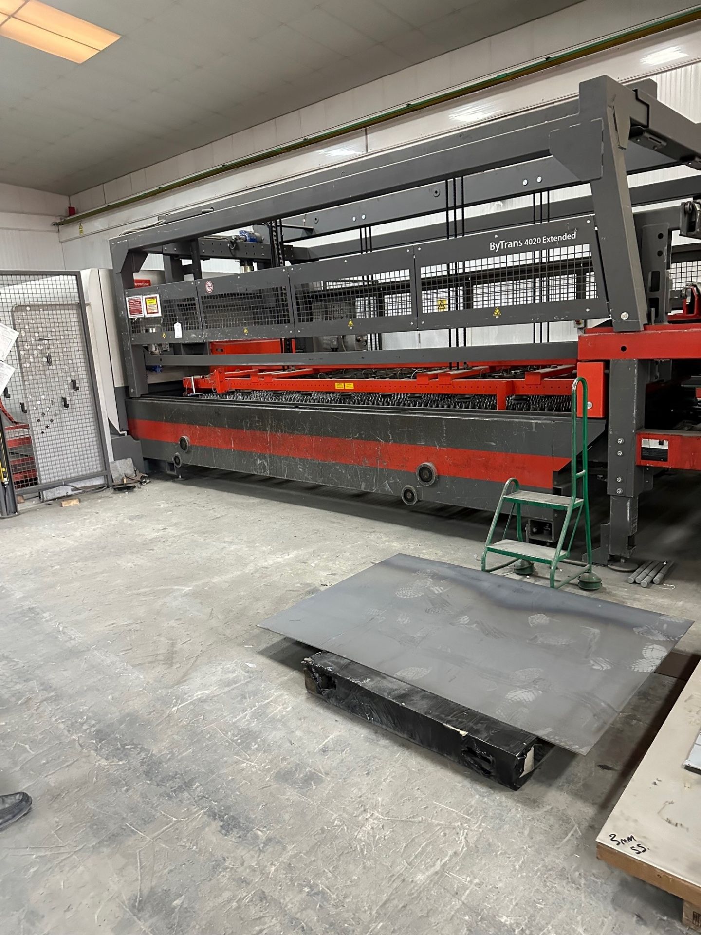 ByStronics 4020 CNC 6Kw Laser Cutting system Fiber w/Extended by Trans Load/Unload System - Bild 3 aus 36